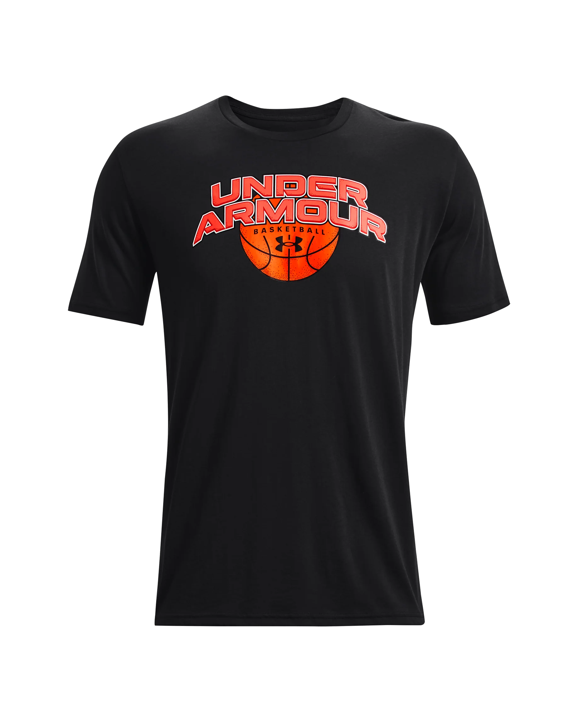 Men's UA Basketball Branded Wordmark Short Sleeve - Image 3