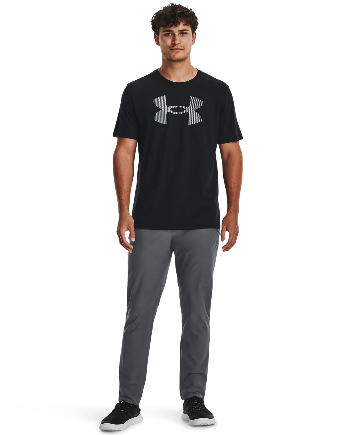 Men's UA Big Logo Fill Short Sleeve - Image 4