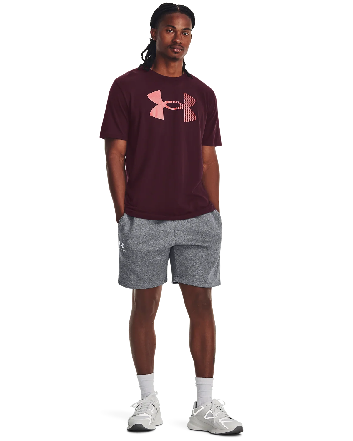 Men's UA Big Logo Fill Short Sleeve - Image 4