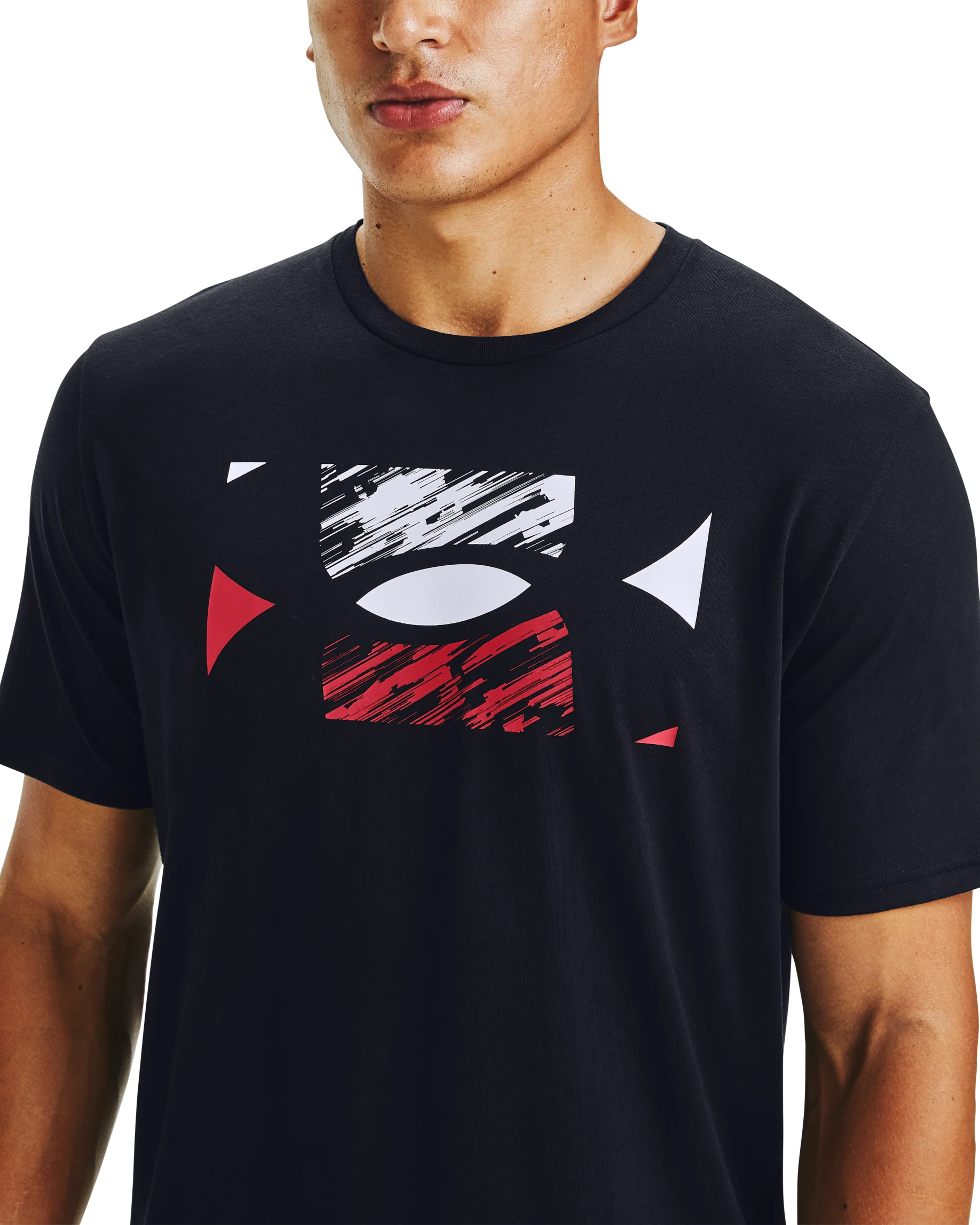Men's UA Big Logo Sketch Short Sleeve - Image 6