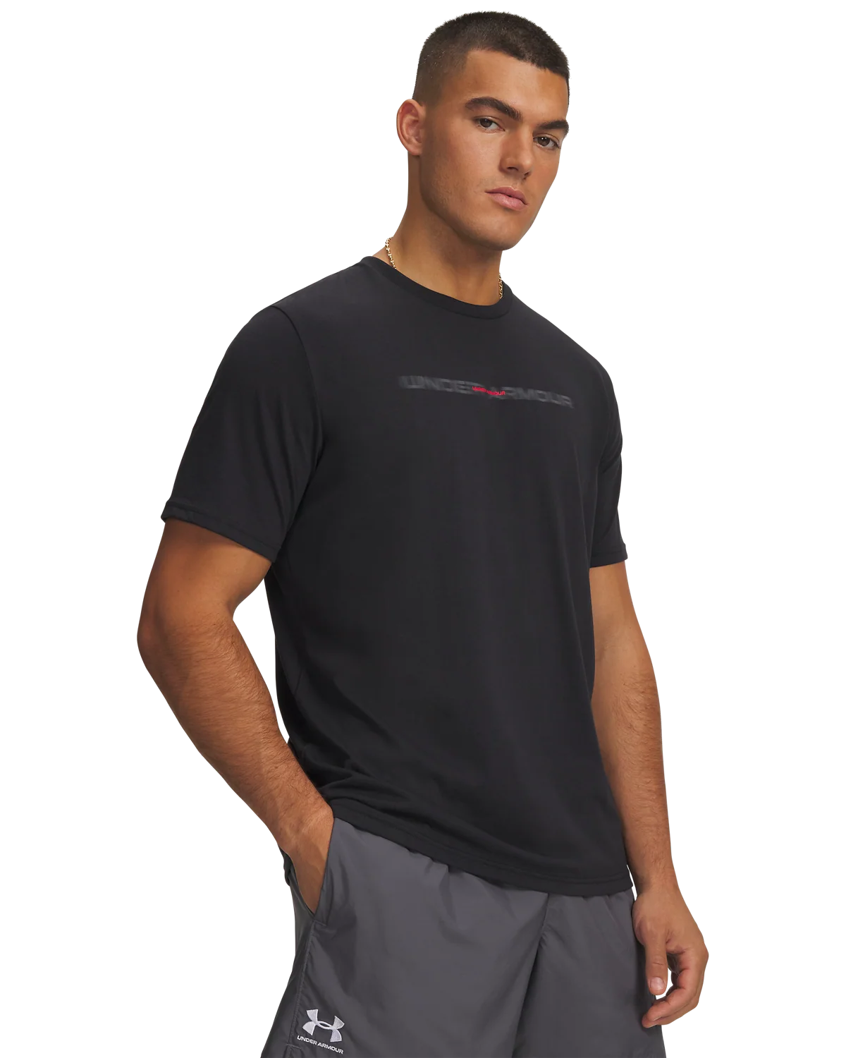 Men's UA Blur Wordmark Short Sleeve