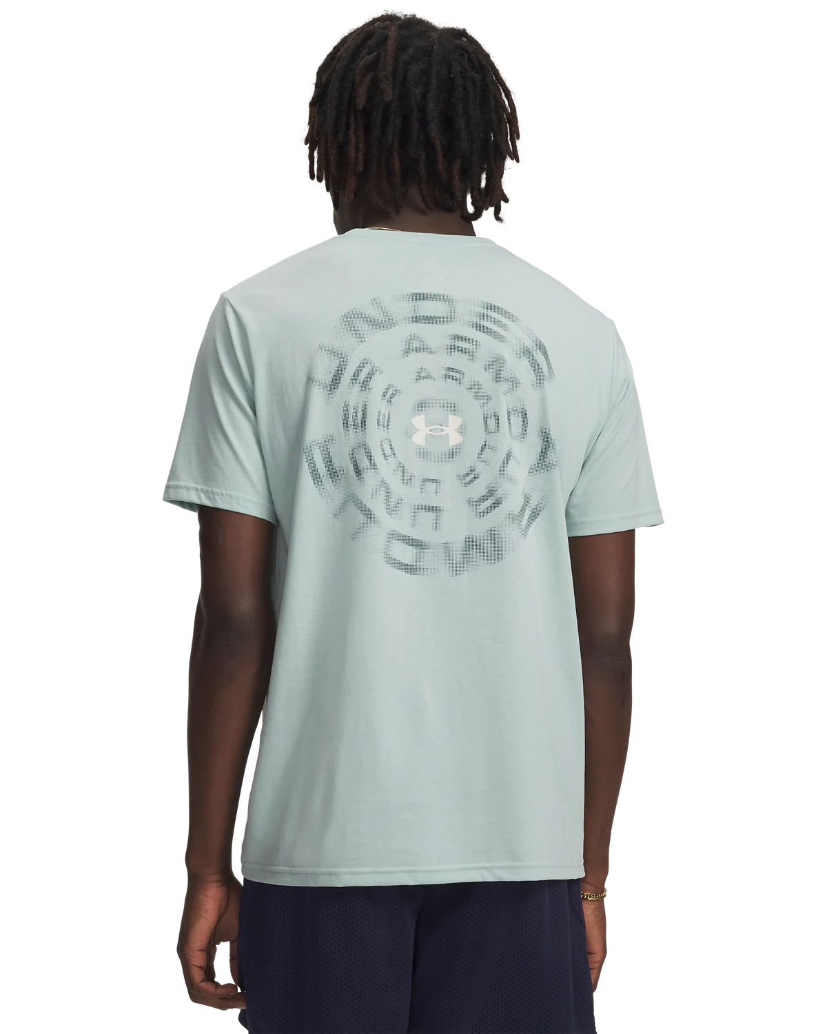 Men's UA Blur Wordmark Short Sleeve - Image 2