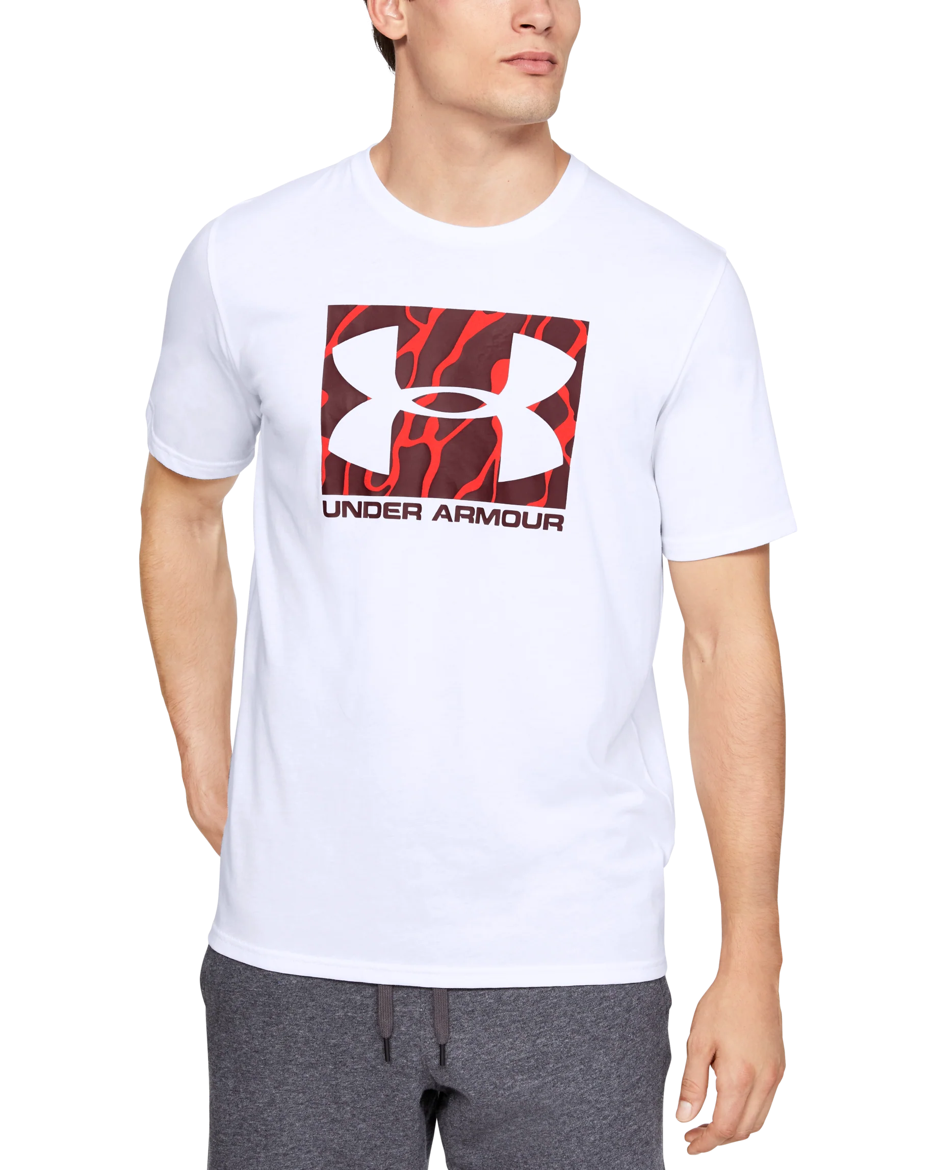 Men's UA Boxed Sportstyle Camo Fill Short Sleeve