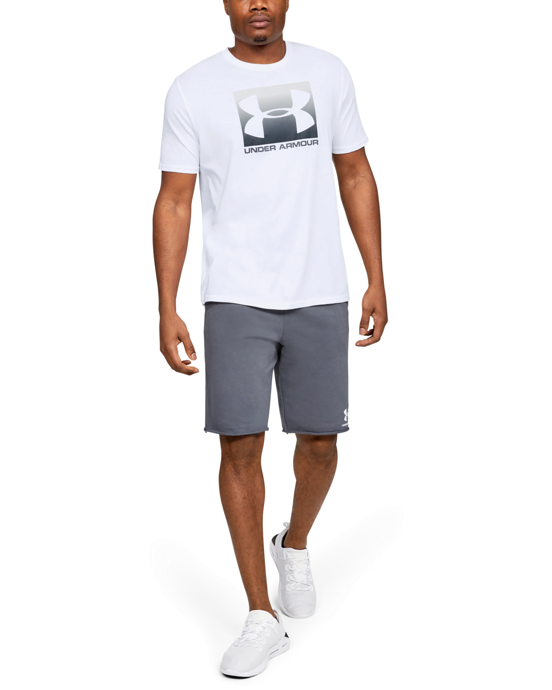 Men's UA Boxed Sportstyle Short Sleeve T-Shirt - Image 3