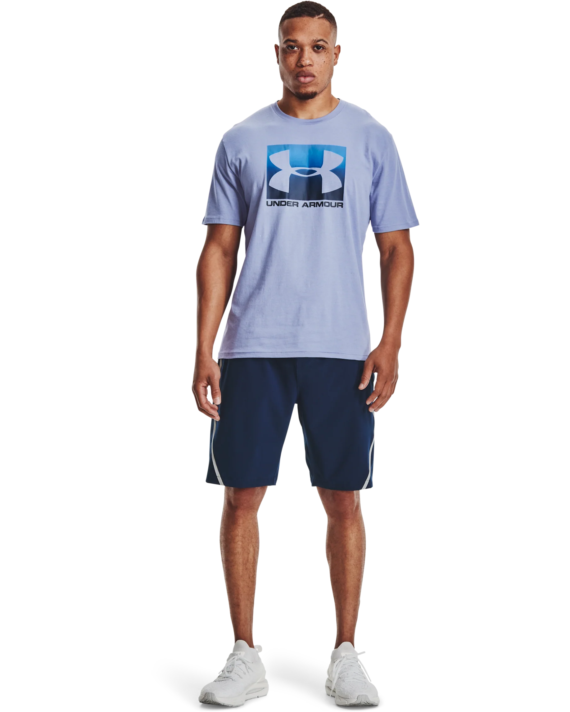 Men's UA Boxed Sportstyle Short Sleeve T-Shirt - Image 3