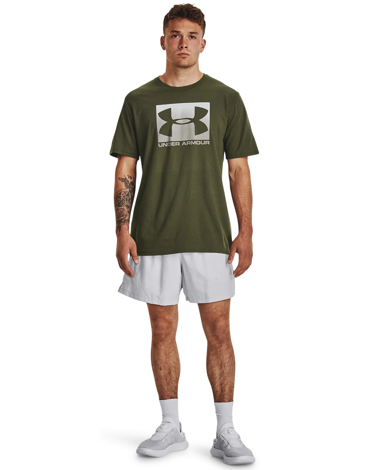 Men's UA Boxed Sportstyle Short Sleeve T-Shirt - Image 4