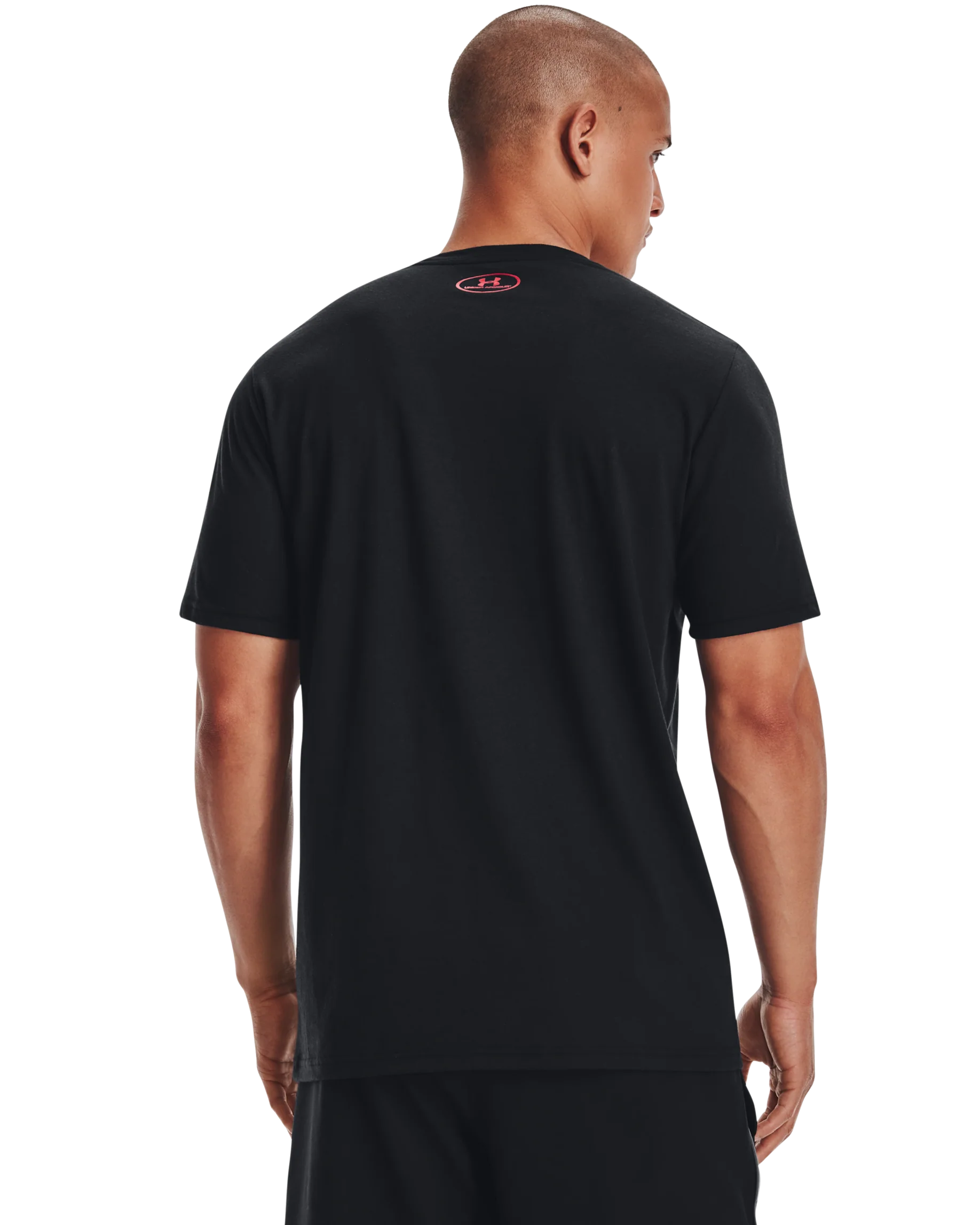 Men's UA Boxed Symbol Outline Short Sleeve - Image 2