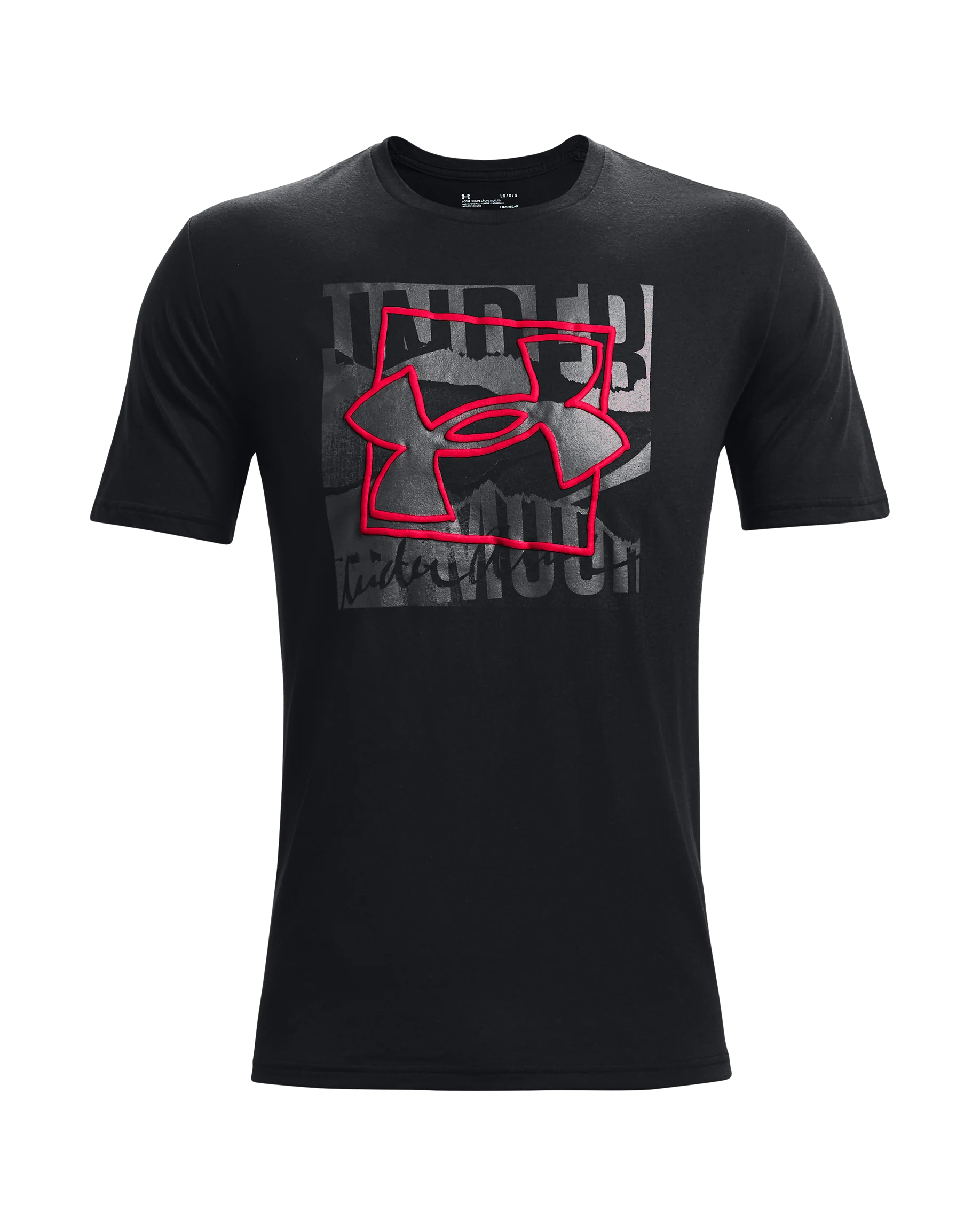 Men's UA Boxed Symbol Outline Short Sleeve - Image 4