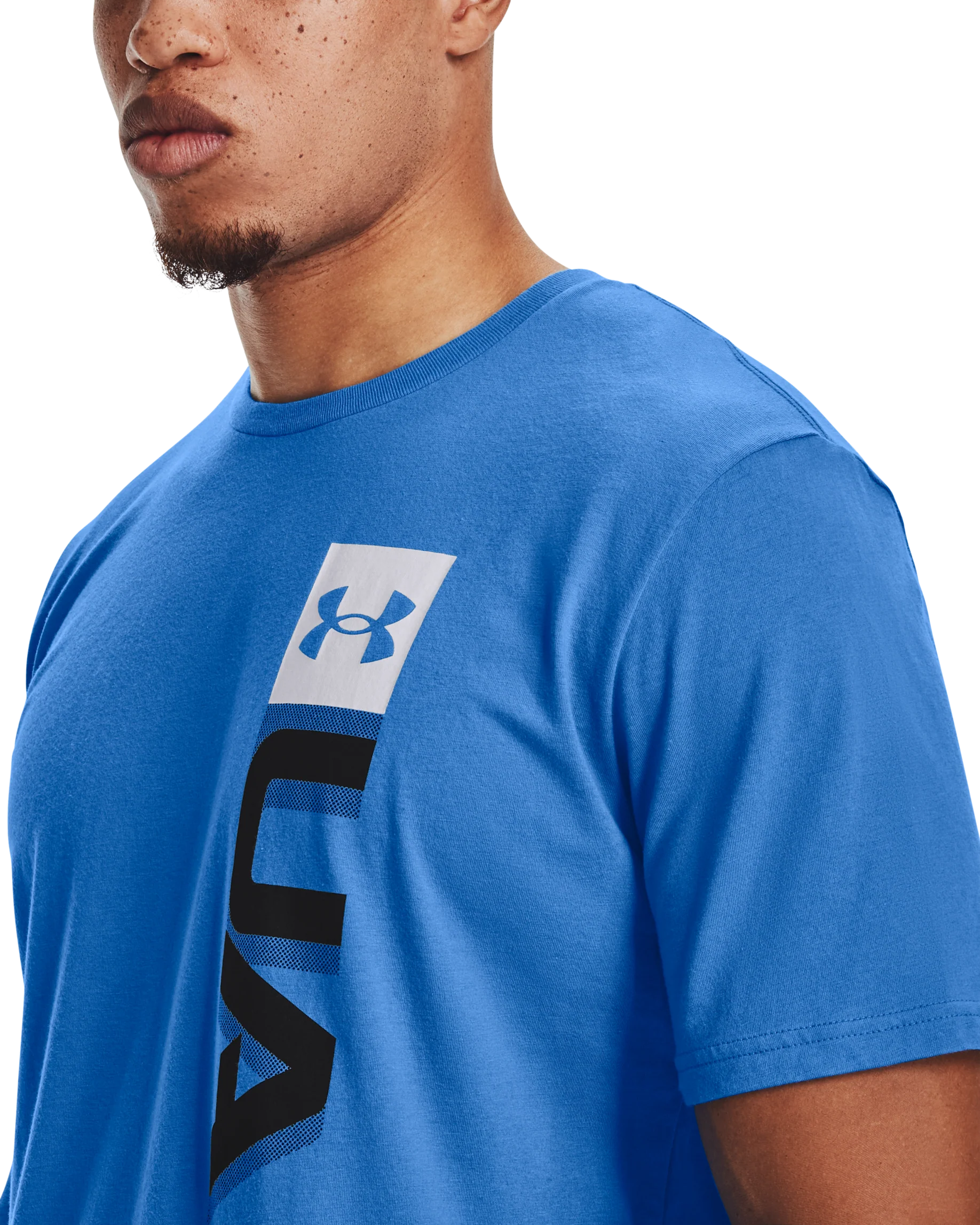 Men's UA Boxed Wordmark Short Sleeve - Image 6