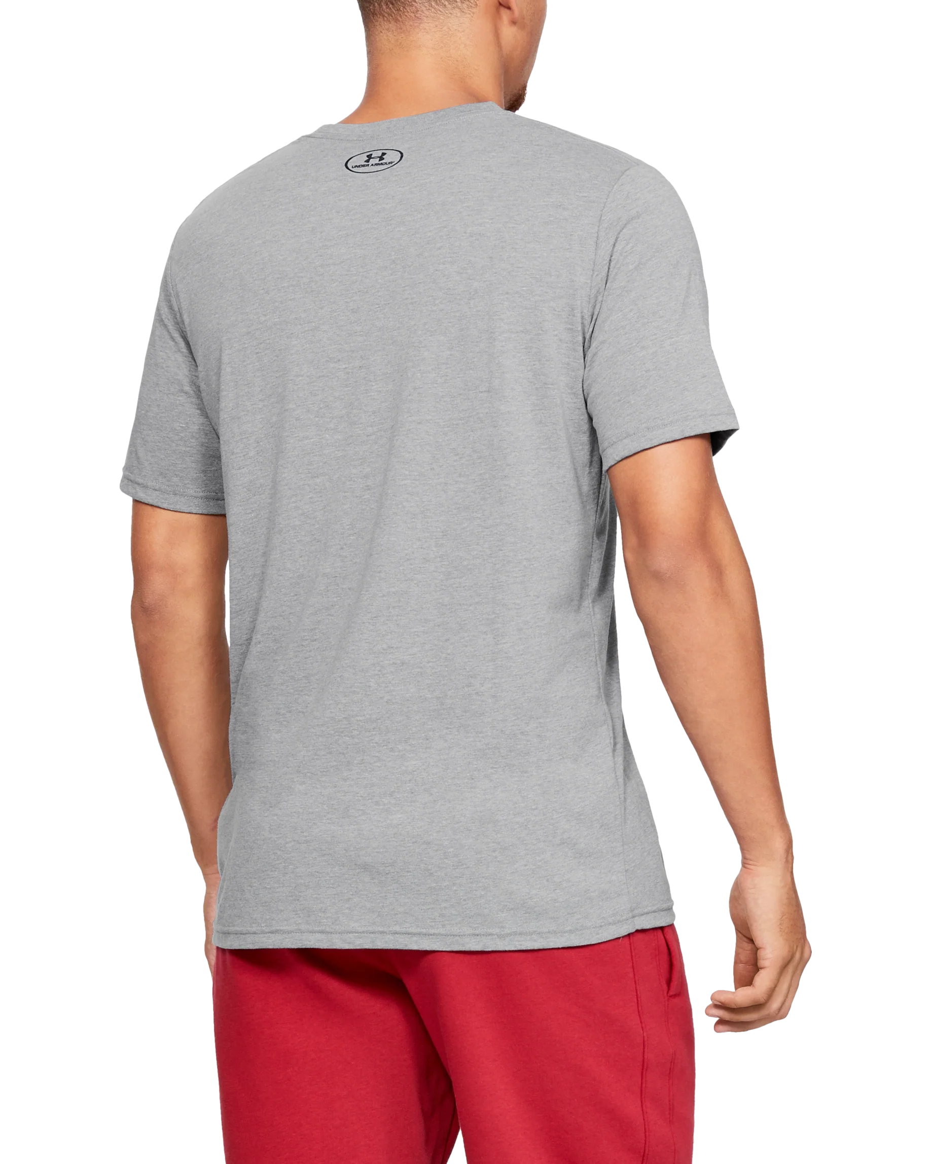 Men's UA Branded Big Logo Short Sleeve Shirt - Image 2