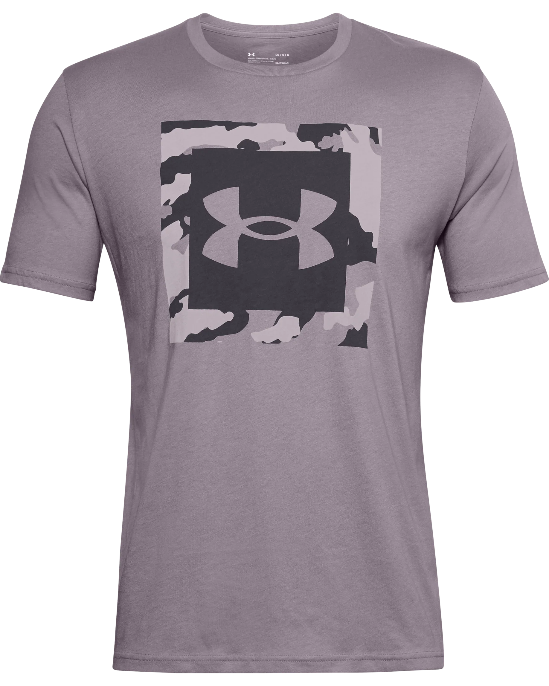 Men's UA Camo Box Logo Short Sleeve - Image 4