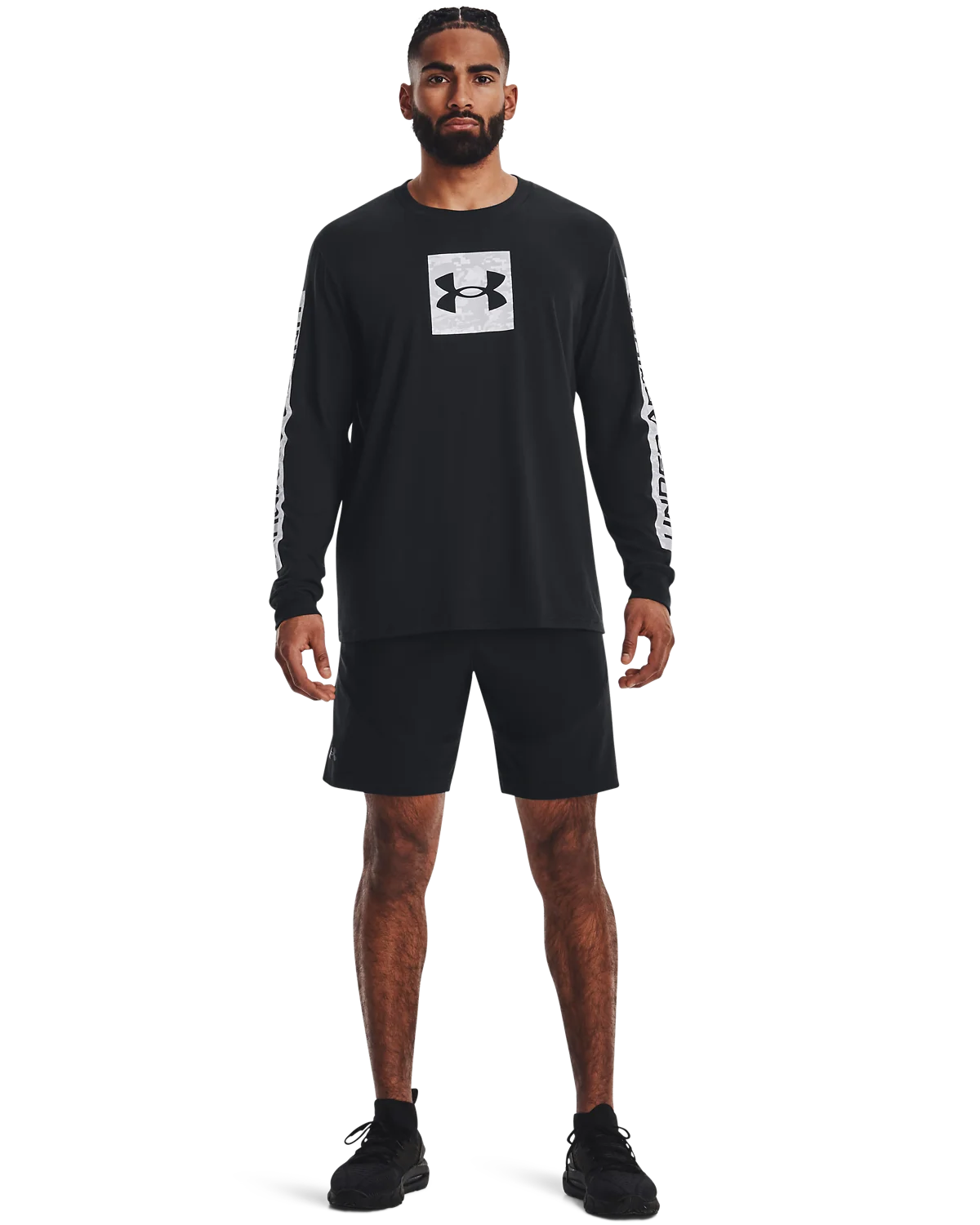 Men's UA Camo Boxed Sportstyle  Long Sleeve - Image 4