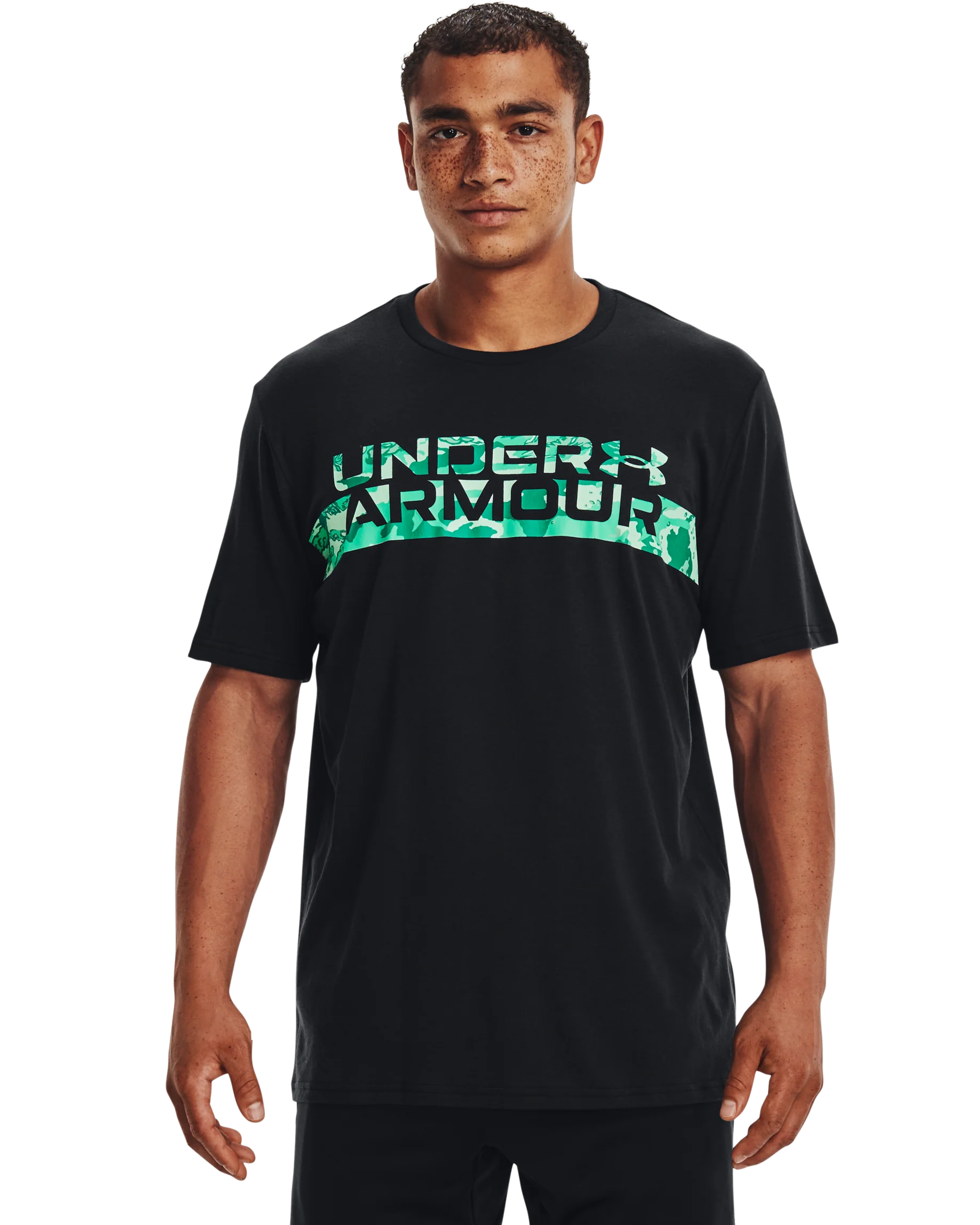 Men's UA Camo Chest Stripe Short Sleeve