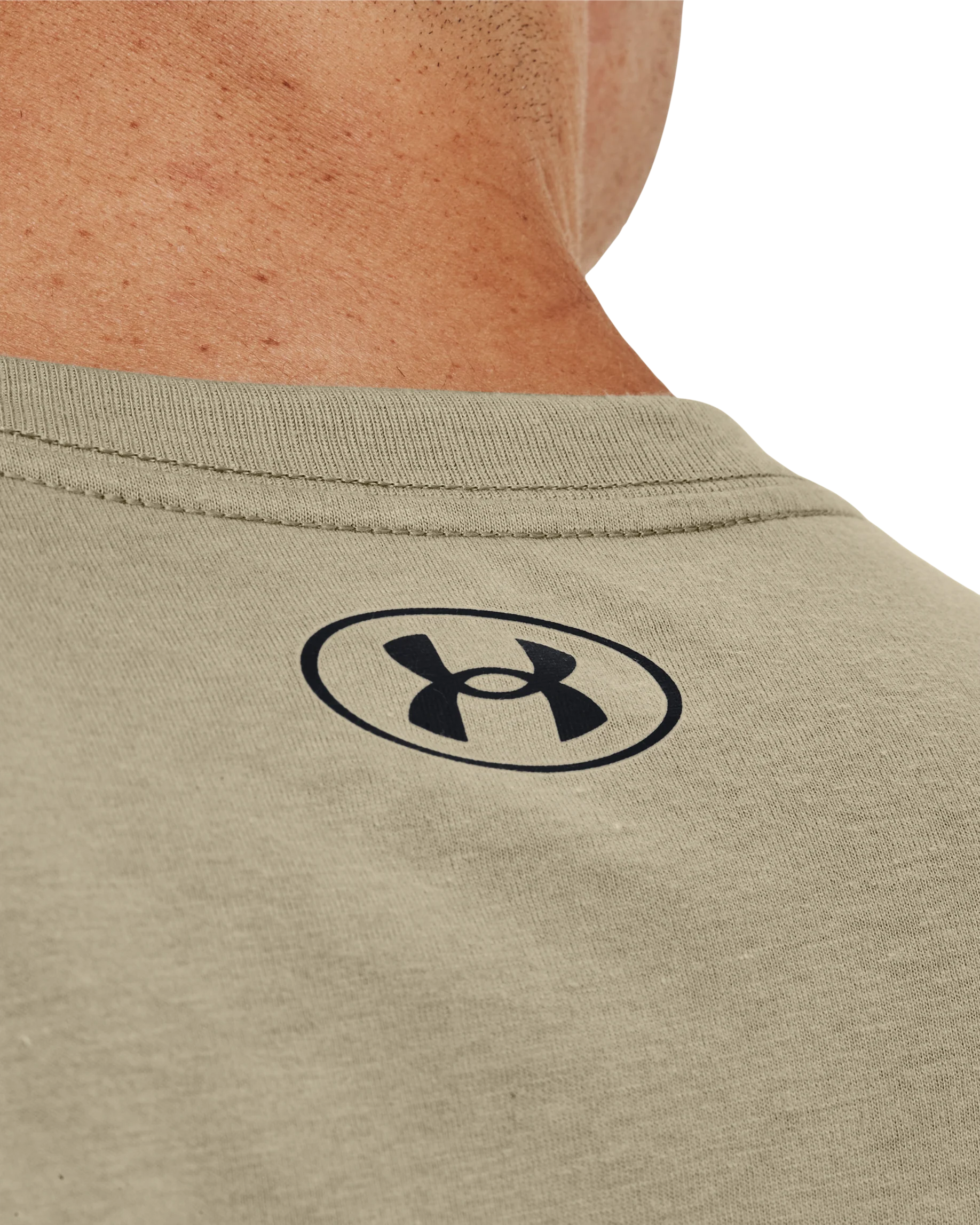Men's UA Camo Chest Stripe Short Sleeve - Image 5