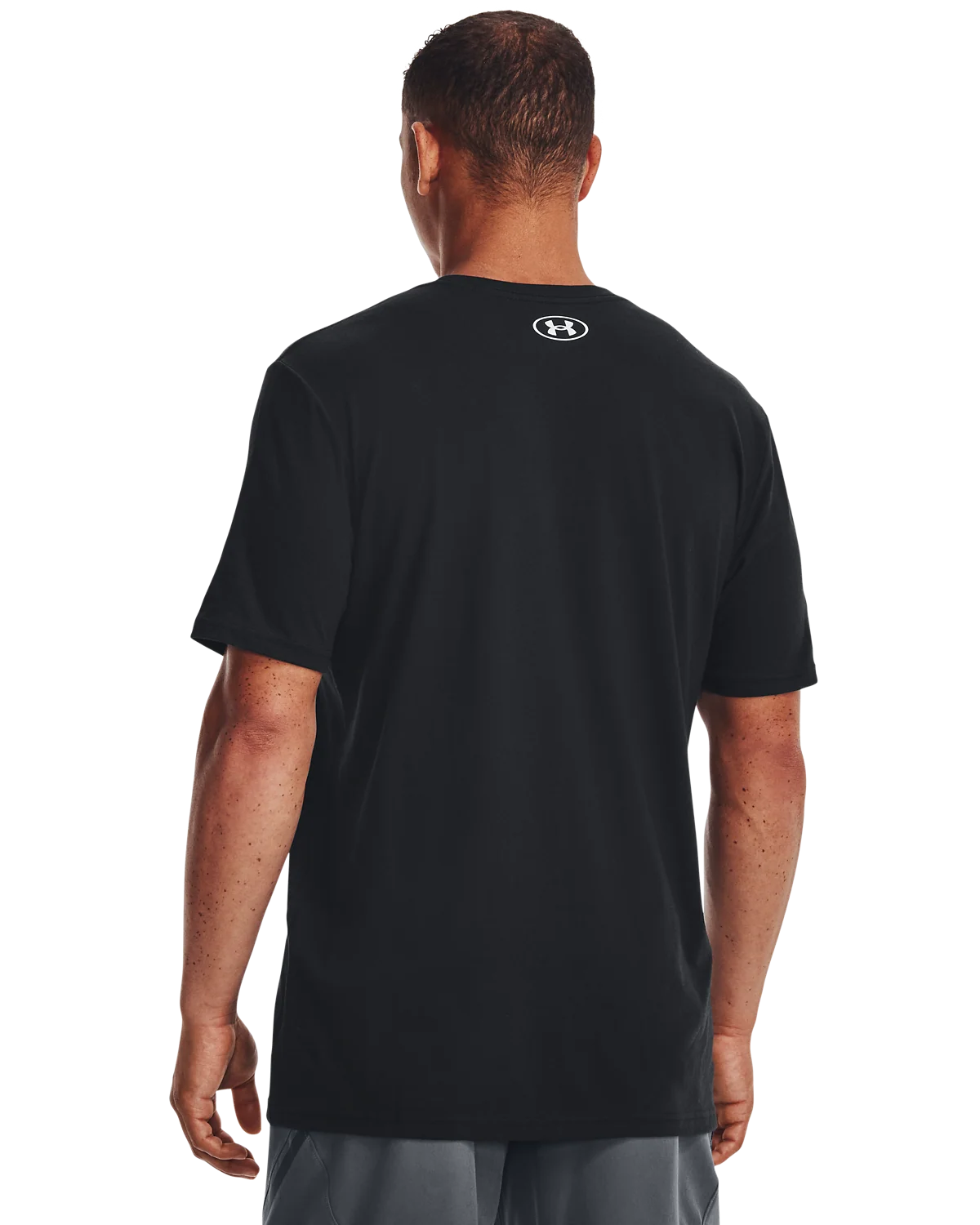 Men's UA Camo Chest Stripe Short Sleeve - Image 2