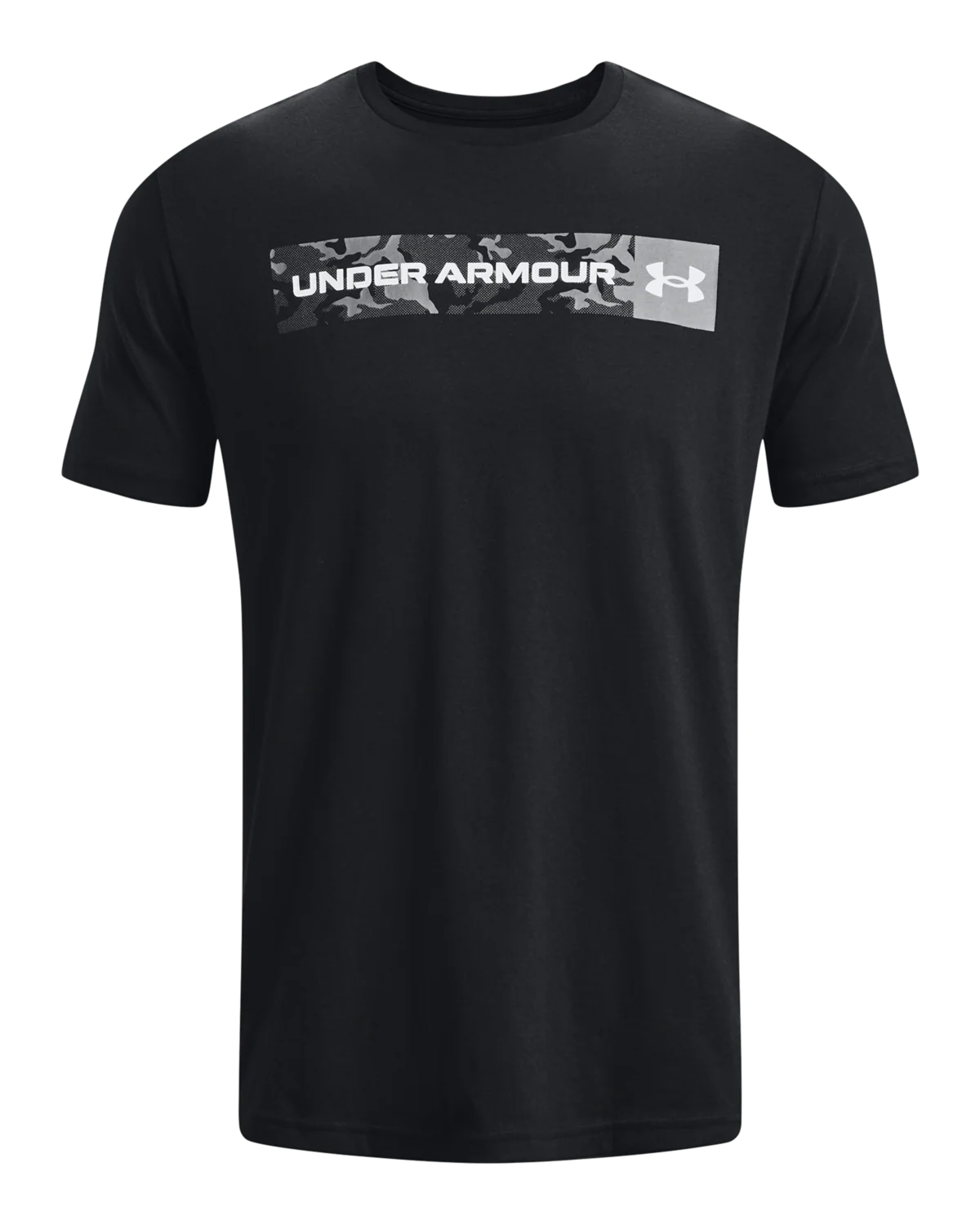 Men's UA Camo Chest Stripe Short Sleeve - Image 3