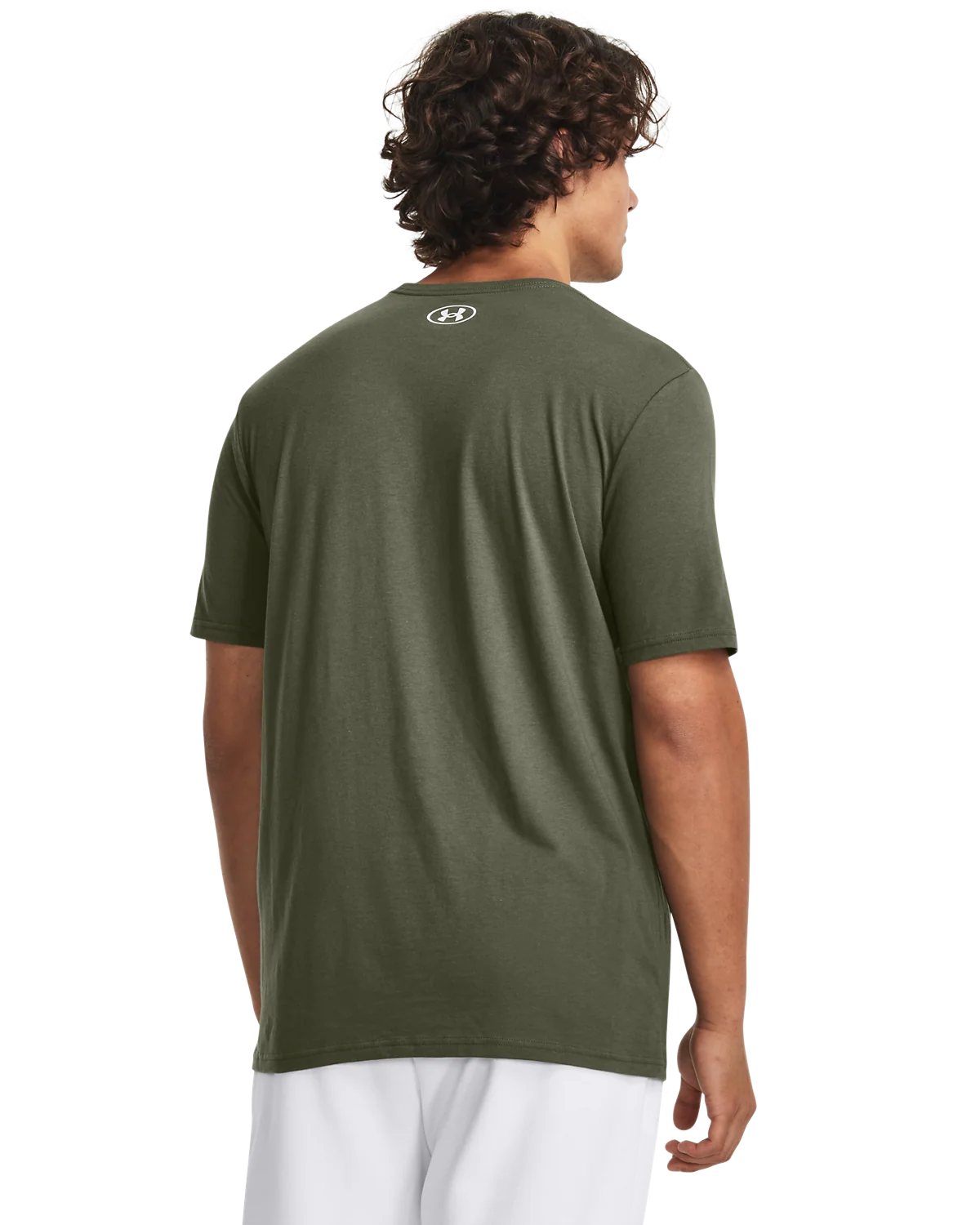 Men's UA Camo Chest Stripe Shortsleeve - Image 2