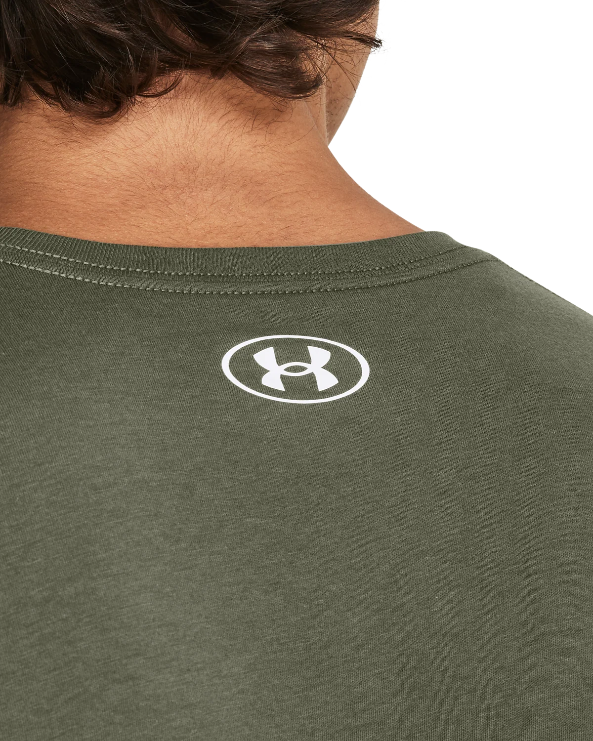 Men's UA Camo Chest Stripe Shortsleeve - Image 5