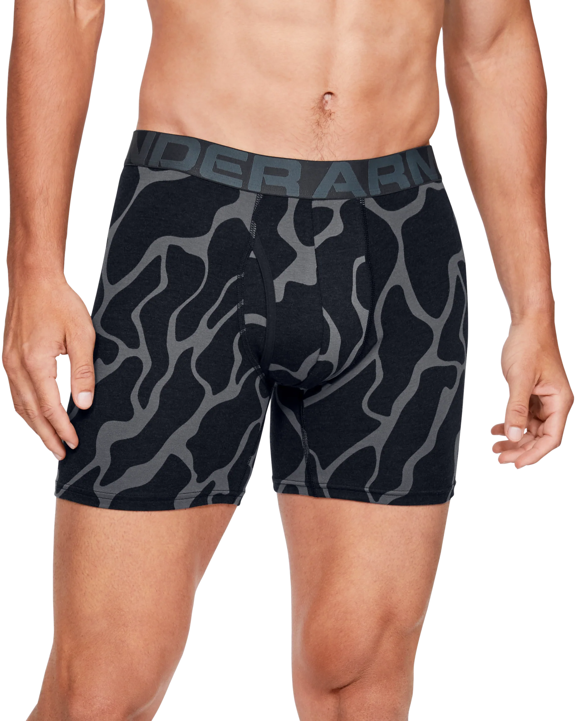 Men's Charged Cotton® 6" Boxerjock® Printed – 3-Pack