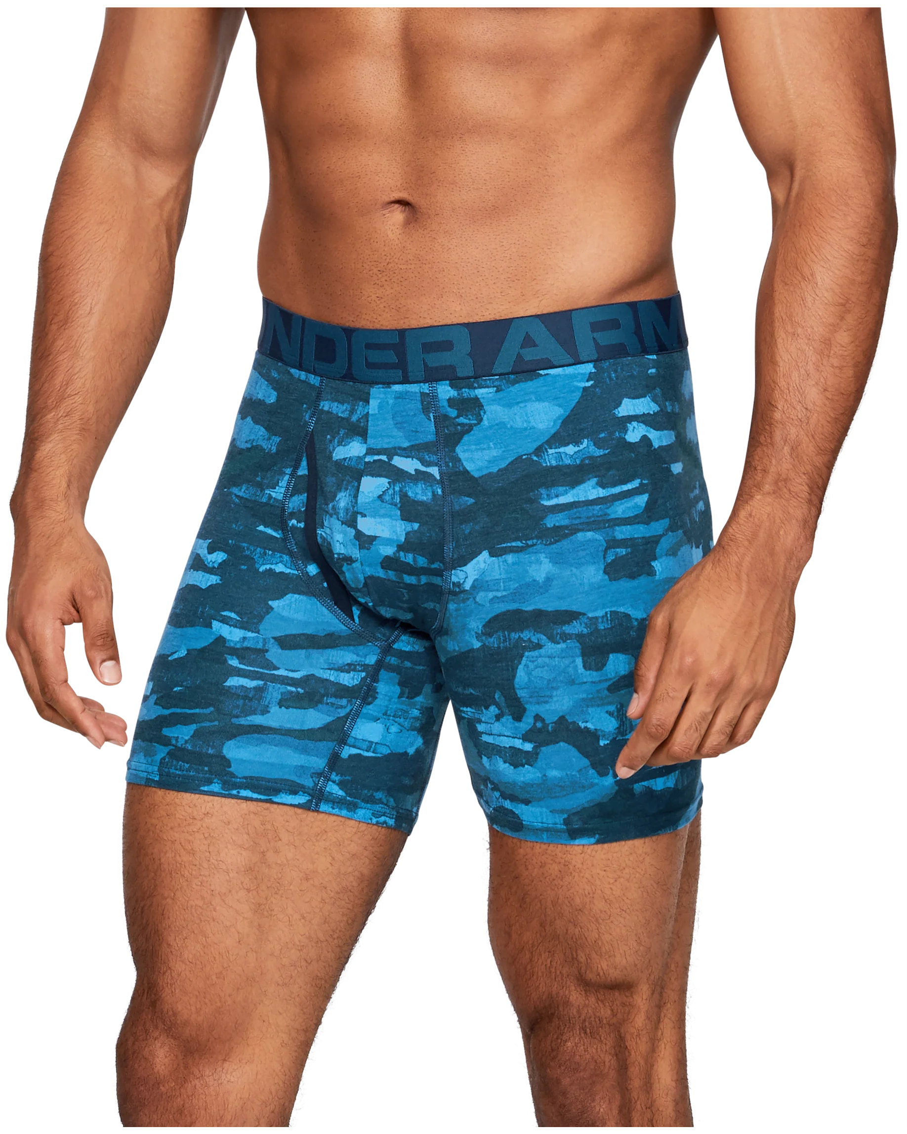 Men's Charged Cotton® 6" Boxerjock® Printed – 3-Pack
