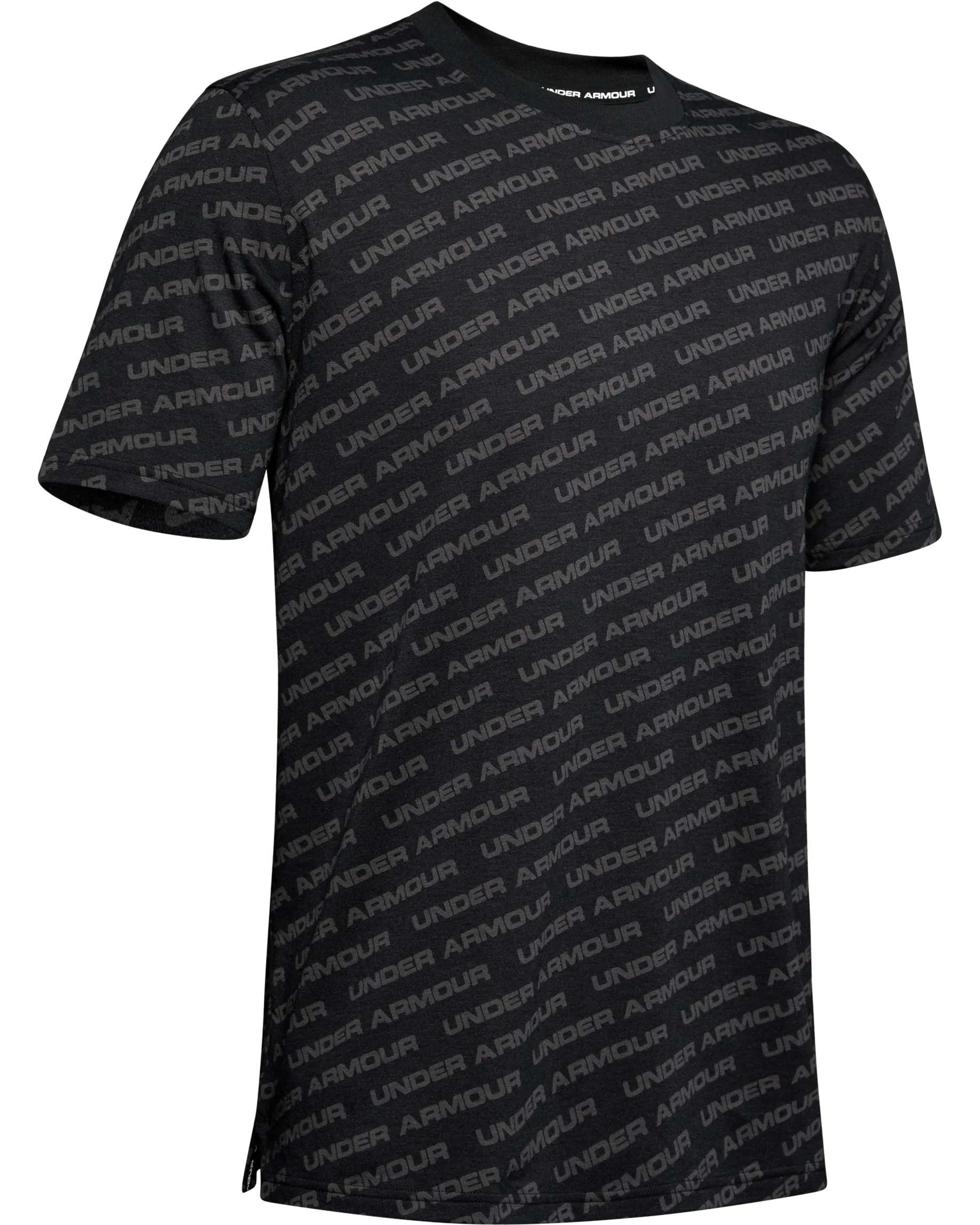 Men's UA Charged Cotton® Unstoppable Wordmark Tee - Image 4