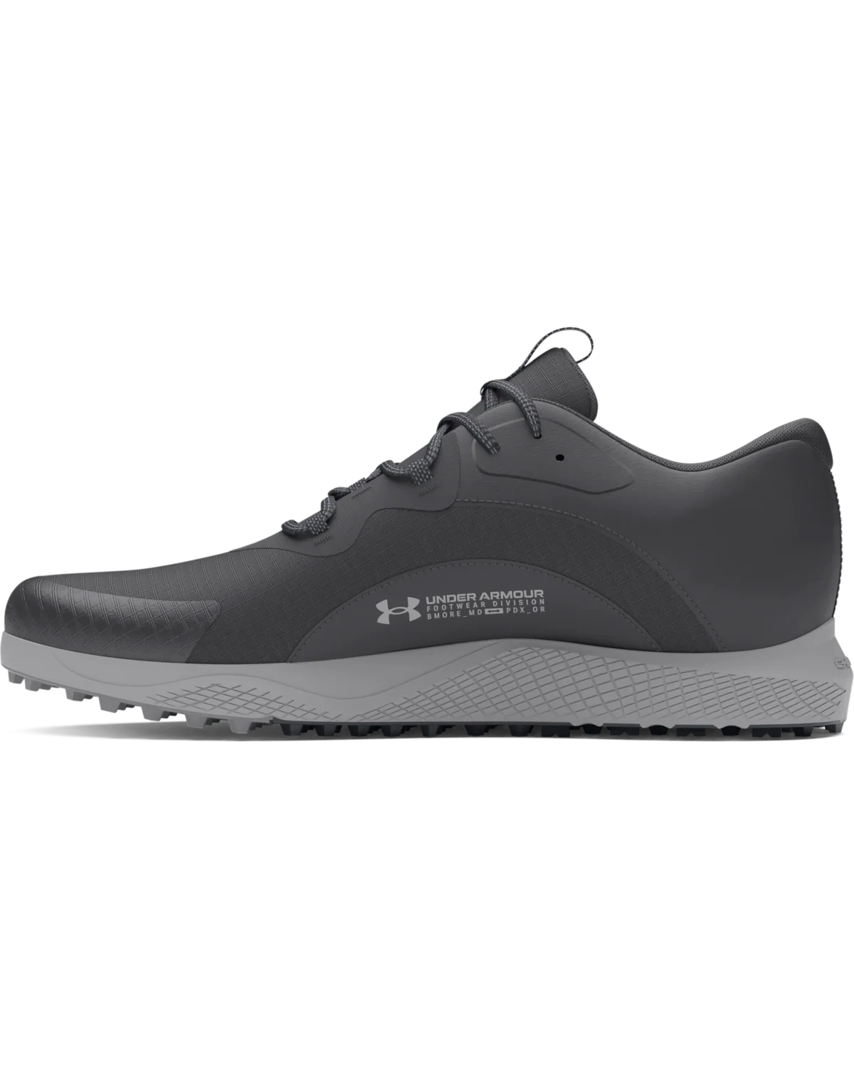 Men's UA Charged Draw 2 Spikeless Golf Shoes - Image 2