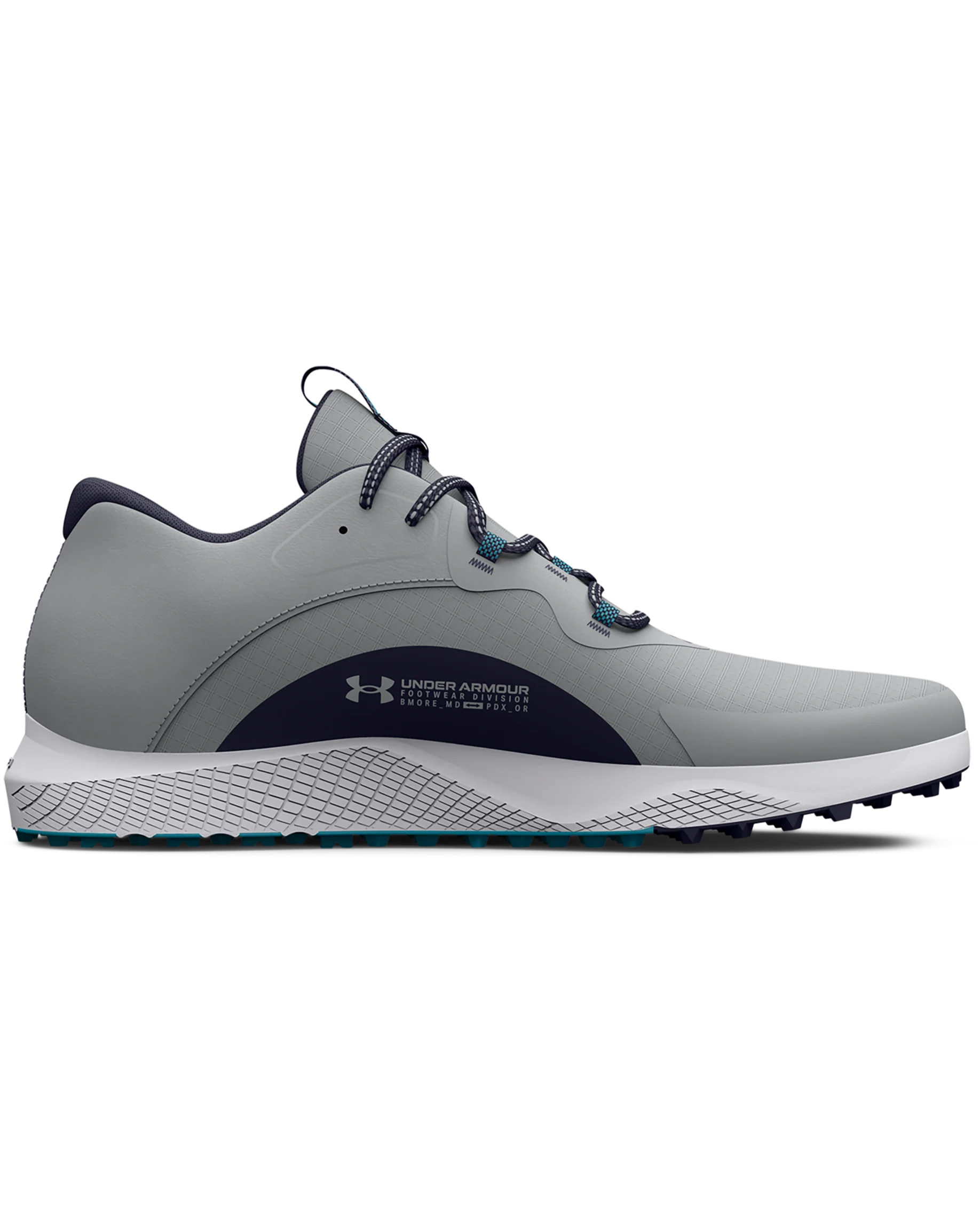 Men's UA Charged Draw 2 Spikeless Golf Shoes - Image 3
