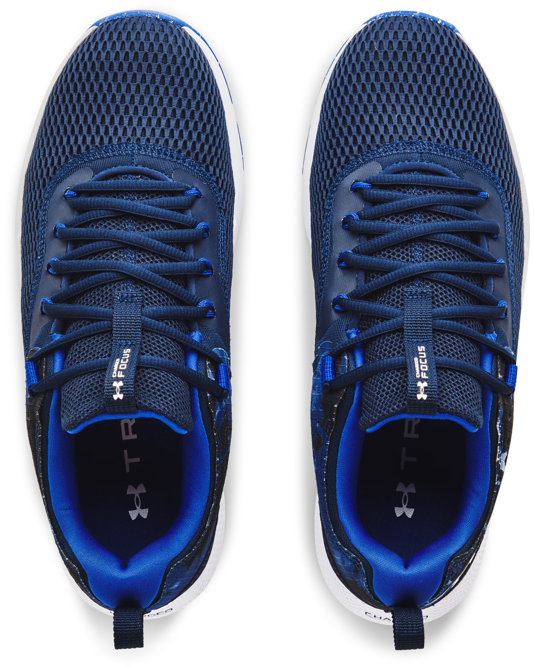 Men's UA Charged Focus Print Training Shoes - Image 4