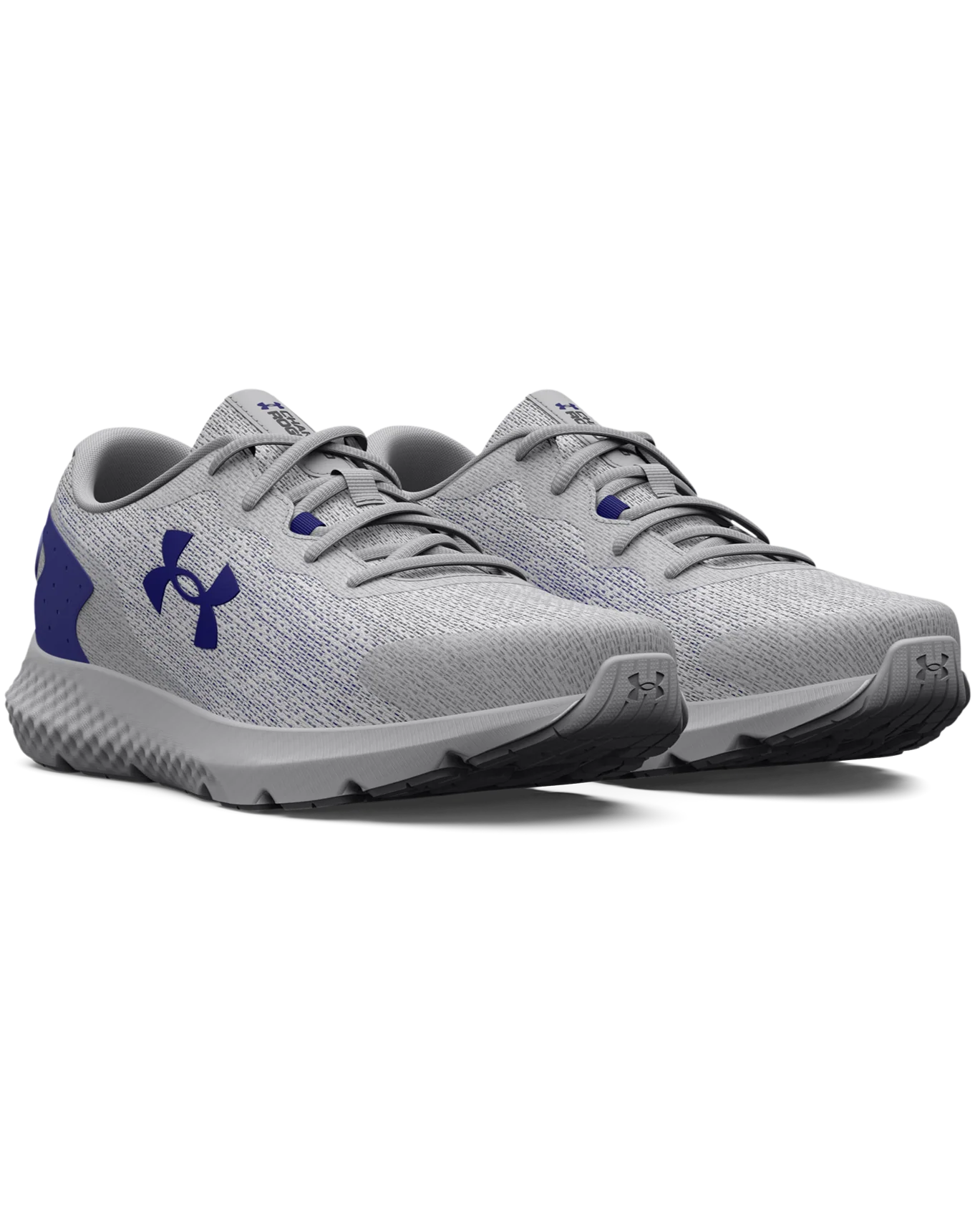 Men's UA Charged Rogue 3 Knit Running Shoes - Image 3