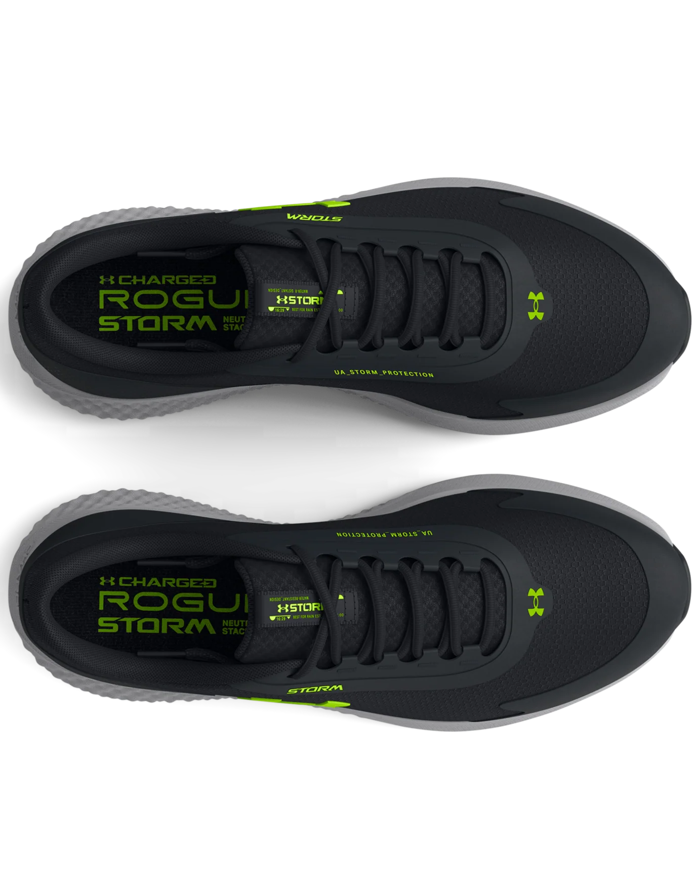 Men's UA Charged Rogue 3 Storm Running Shoes - Image 4