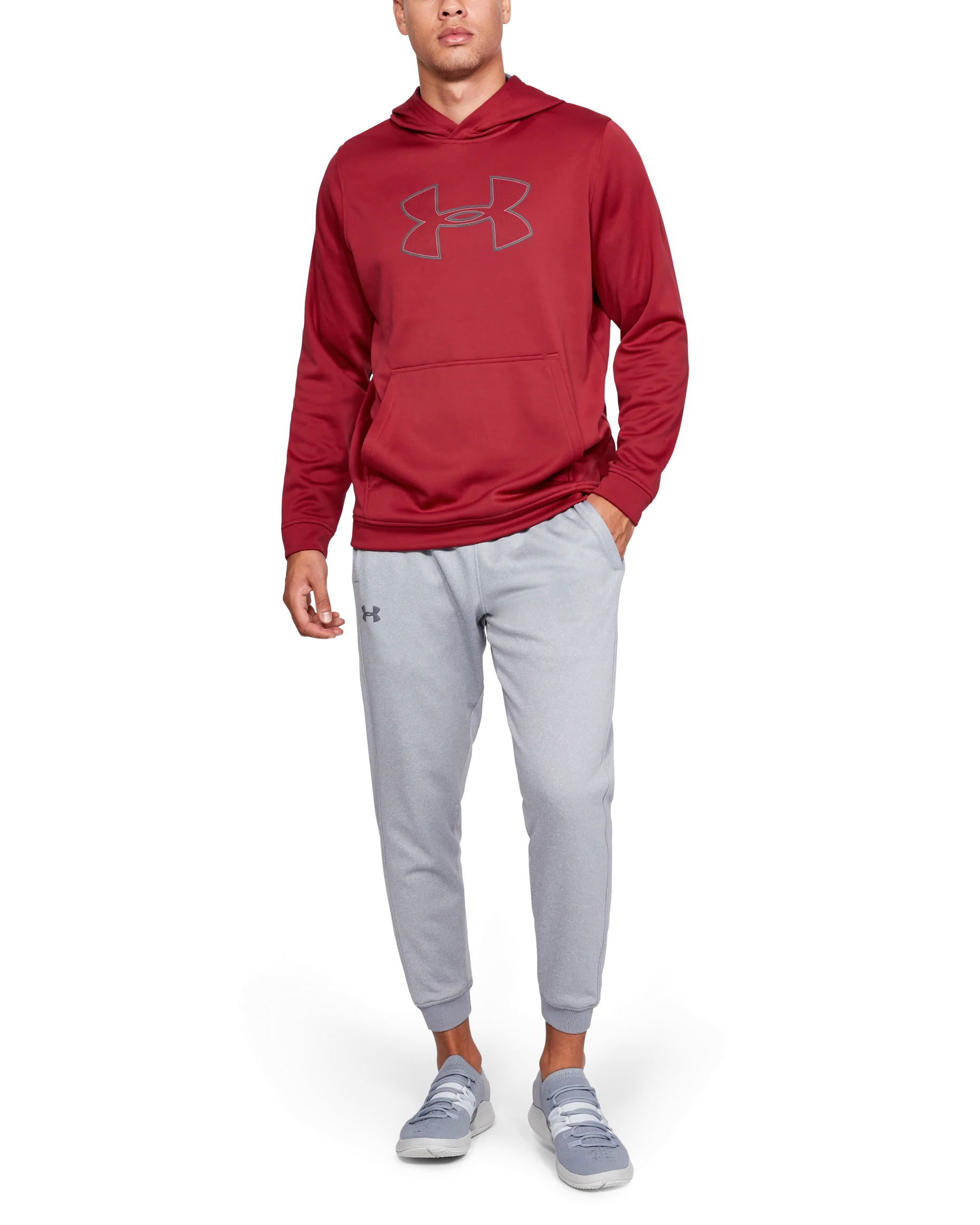 Men's UA ColdGear Performance Fleece Graphic Hoodie - Image 3