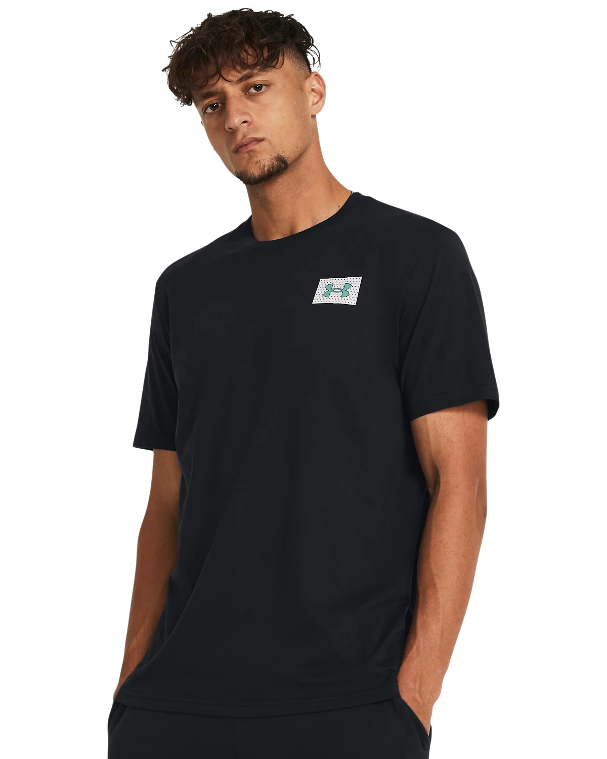 Men's UA Color Block Logo Short Sleeve