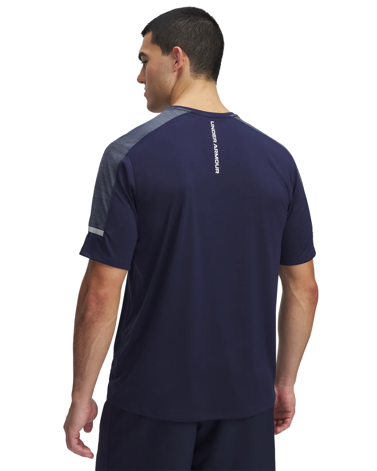 Men's UA Core+ Tech Shortsleeve - Image 2