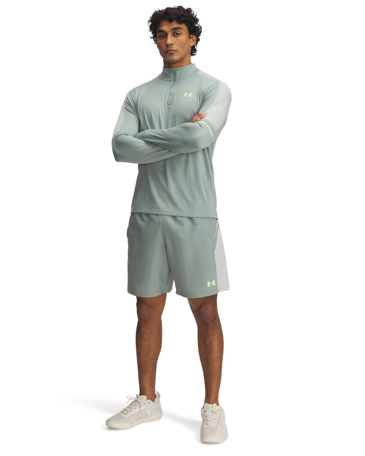 Men's UA Core+ Woven Shorts - Image 3