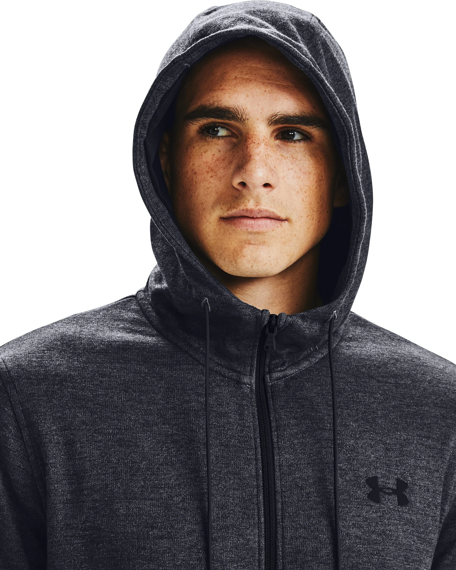 Men's UA Double Knit Full Zip Hoodie - Image 6