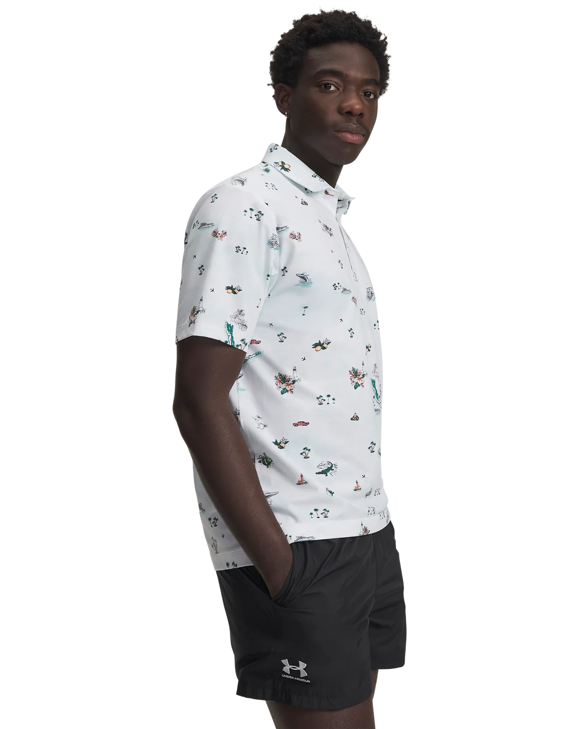 Men's UA ArmourDry Golf Trip Printed Polo