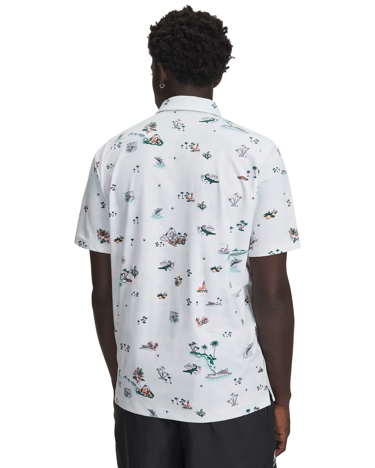 Men's UA ArmourDry Golf Trip Printed Polo - Image 2