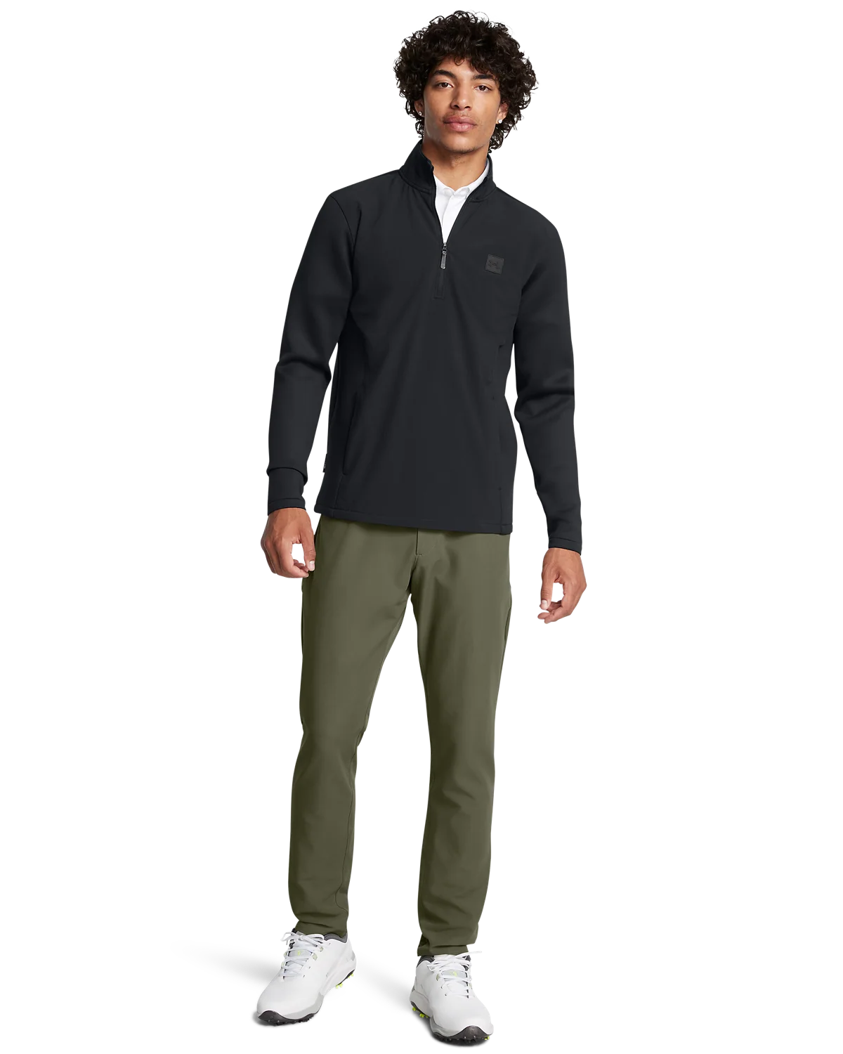 Men's UA Drive Pro Storm Hybrid ½ Zip - Image 4