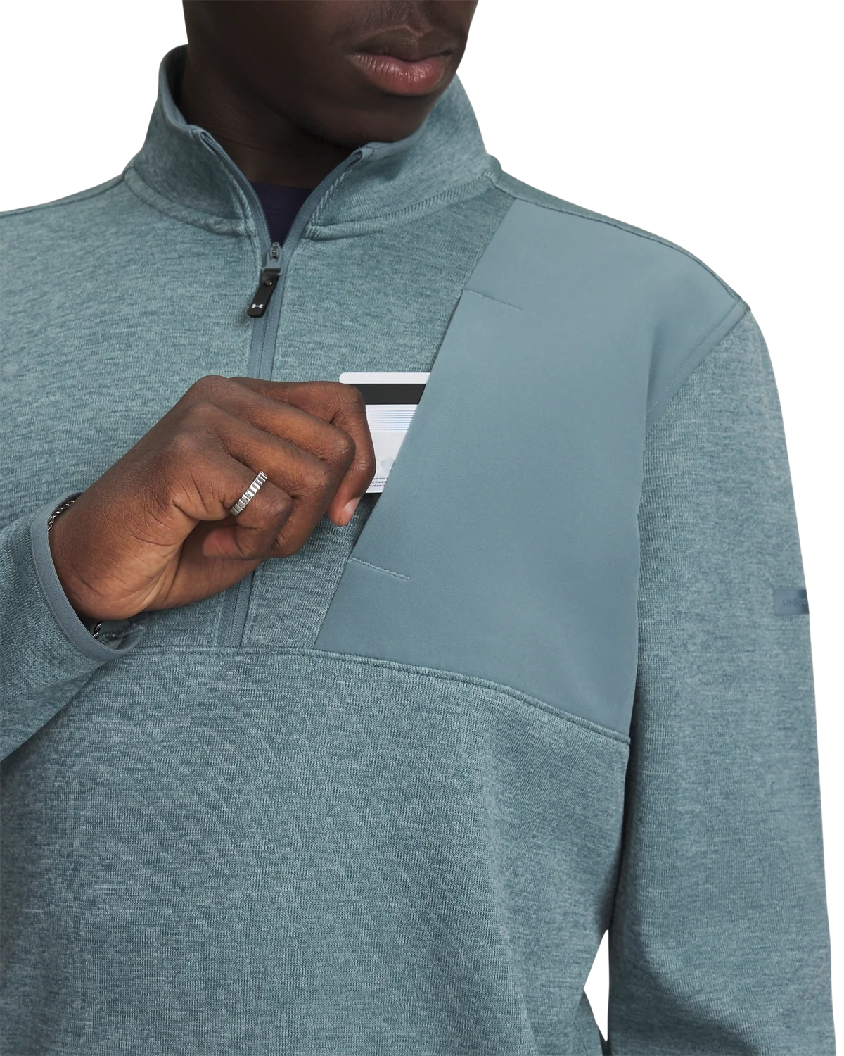 Men's UA Drive Sweater Fleece HZ - Image 3