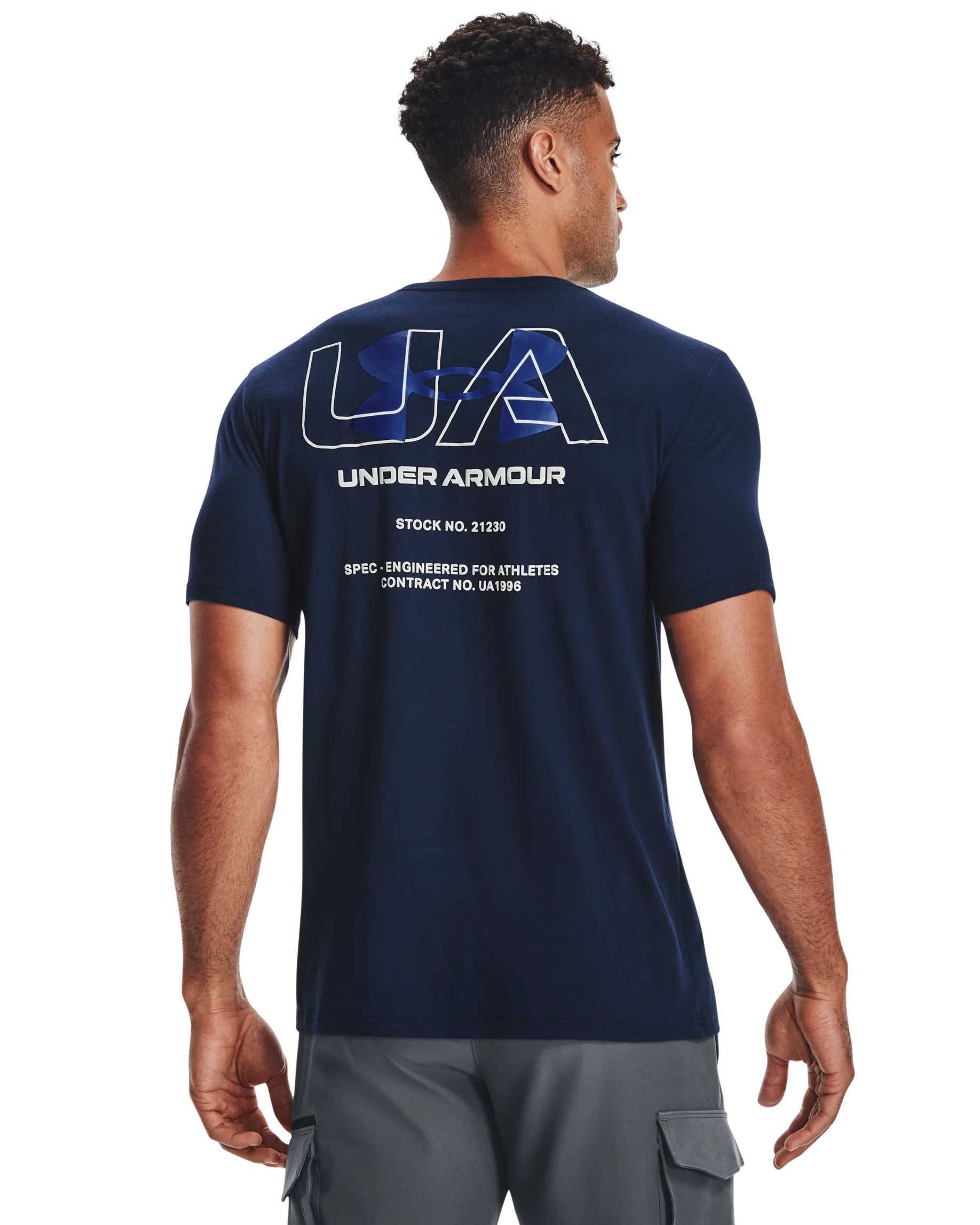 Men's UA Engineered Symbol Short Sleeve - Image 2