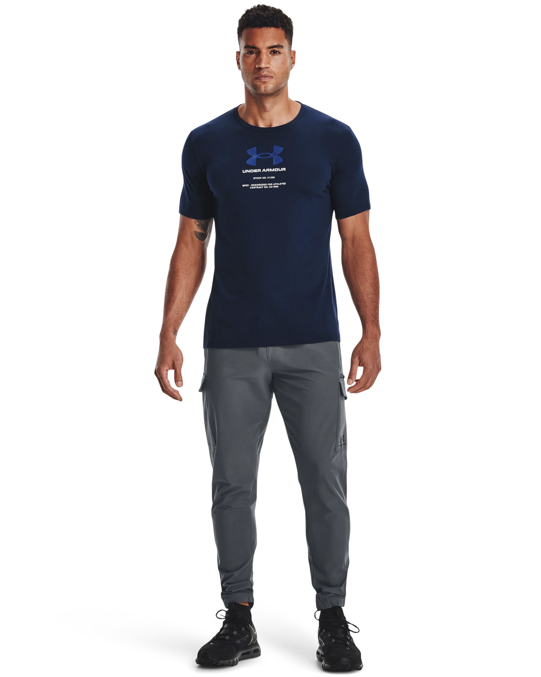 Men's UA Engineered Symbol Short Sleeve - Image 3