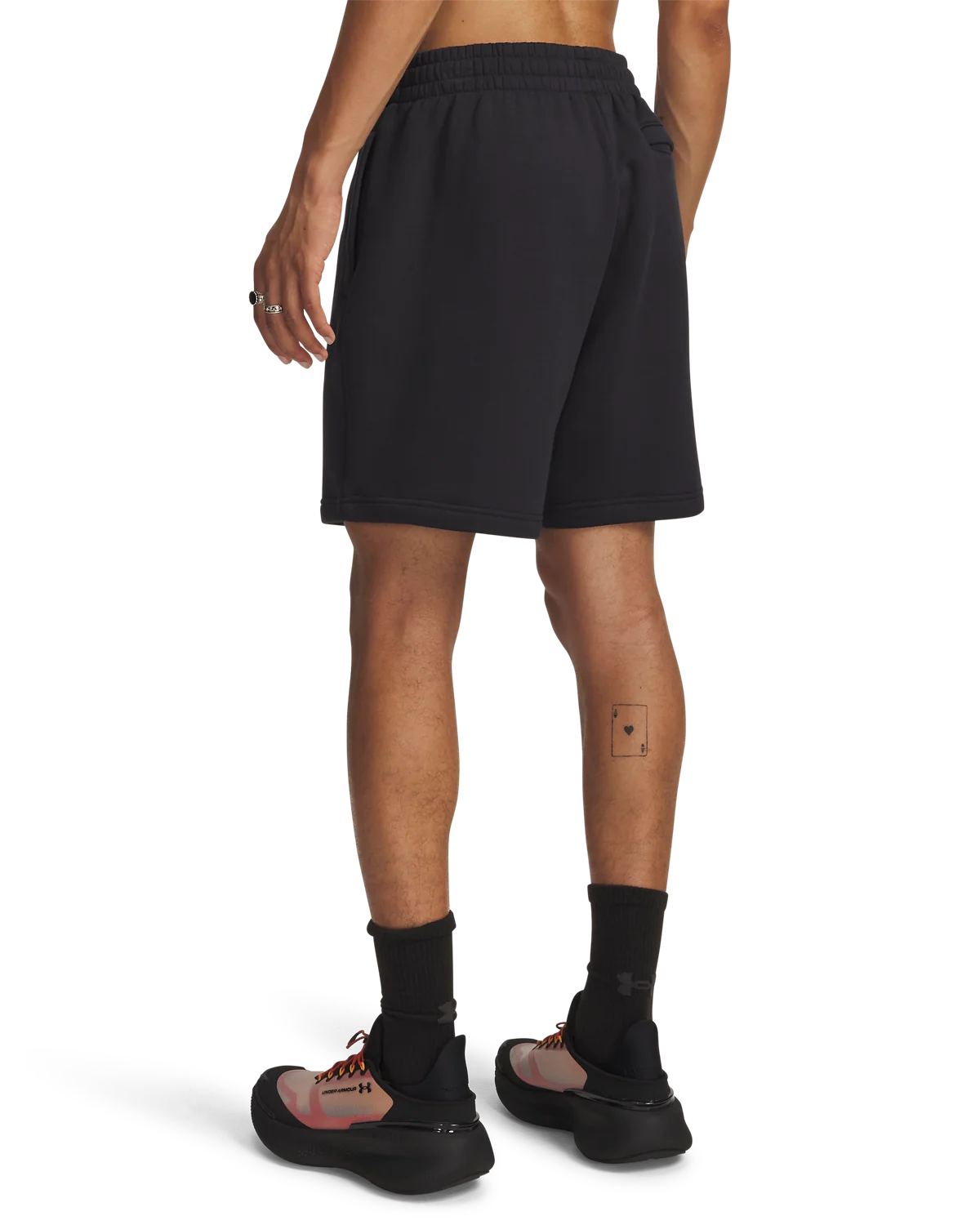 Men's UA Essential Fleece Shorts - Image 2