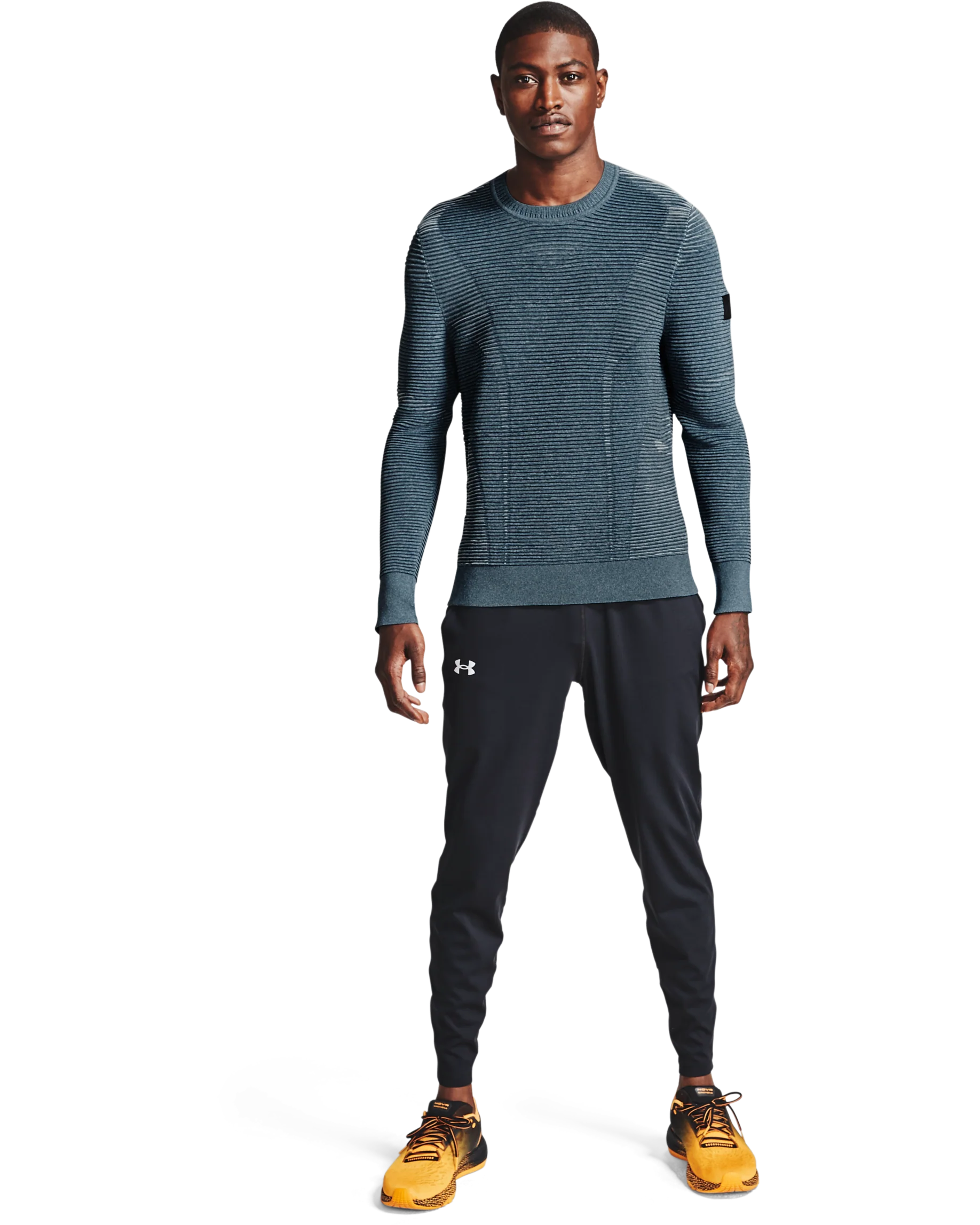 Men's UA Fly Fast HeatGear® Joggers - Image 3