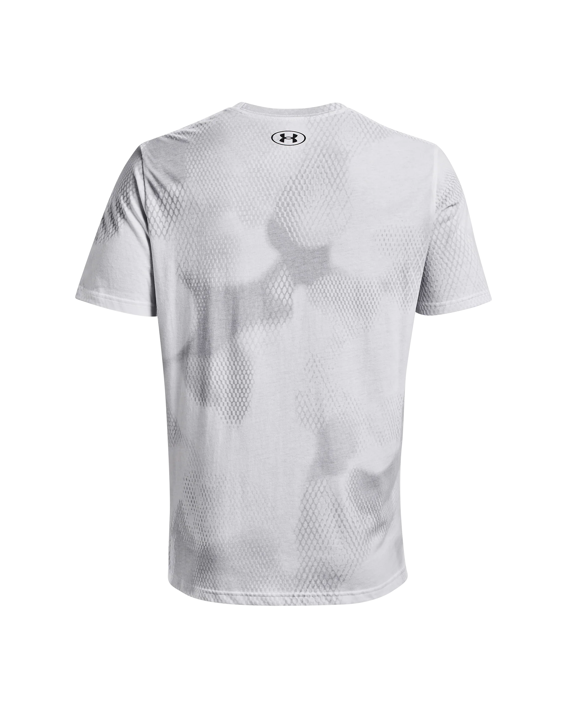 Men's UA Football All Over Print Metal Logo Short Sleeve - Image 6
