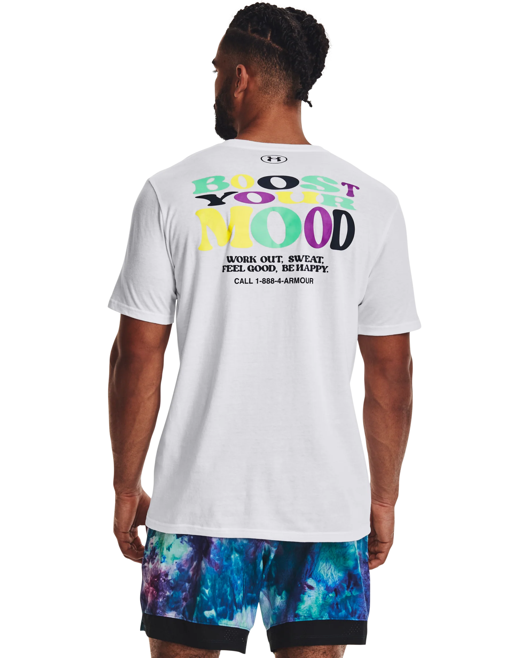 Men's UA Front Of Class Mood Short Sleeve - Image 2