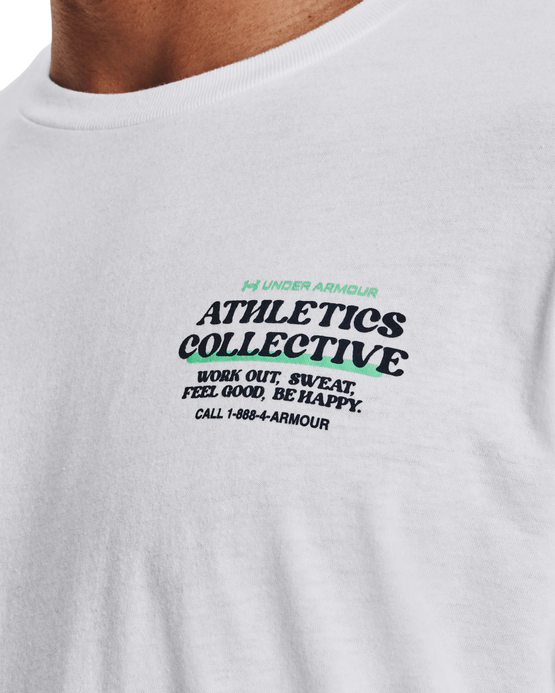 Men's UA Front Of Class Mood Short Sleeve - Image 5