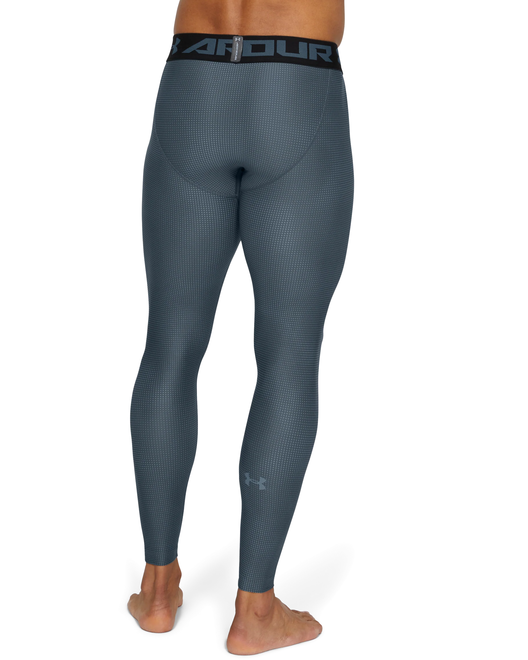 Men's UA HeatGear® Armour 2.0 Printed Leggings - Image 2