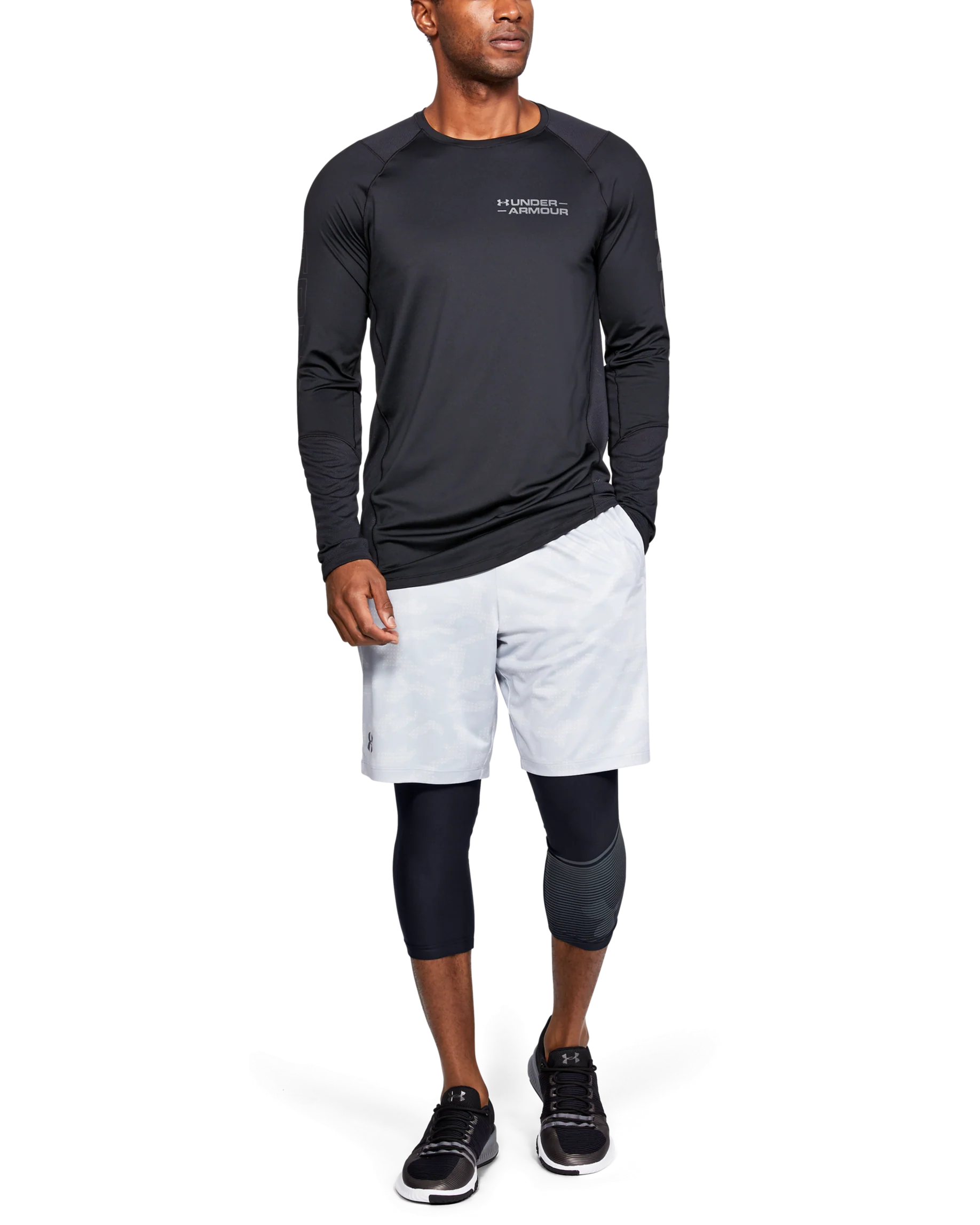 Men's UA HeatGear® Armour 3/4 Legging NOV - Image 3