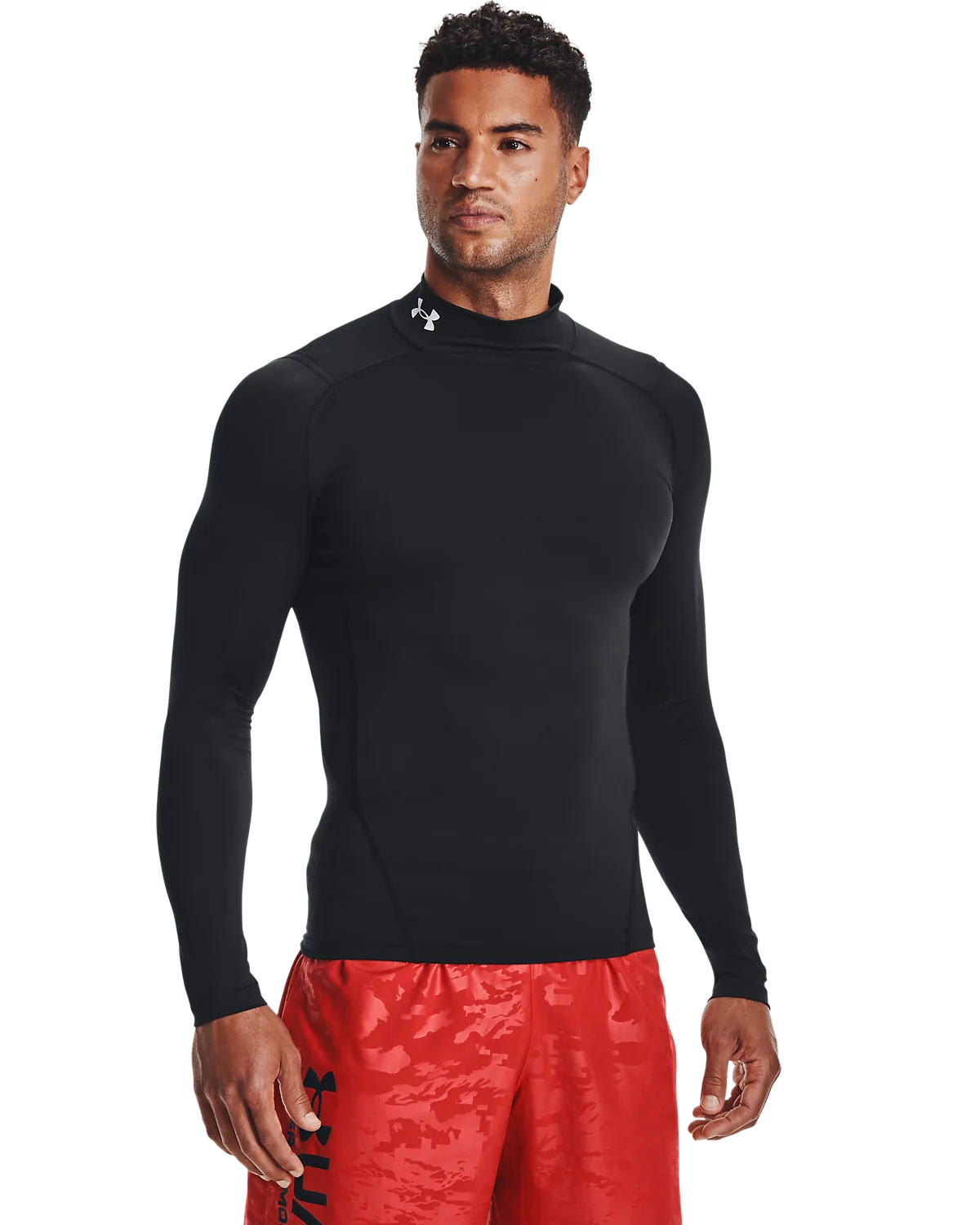 Men's HeatGear® Mock Long Sleeve