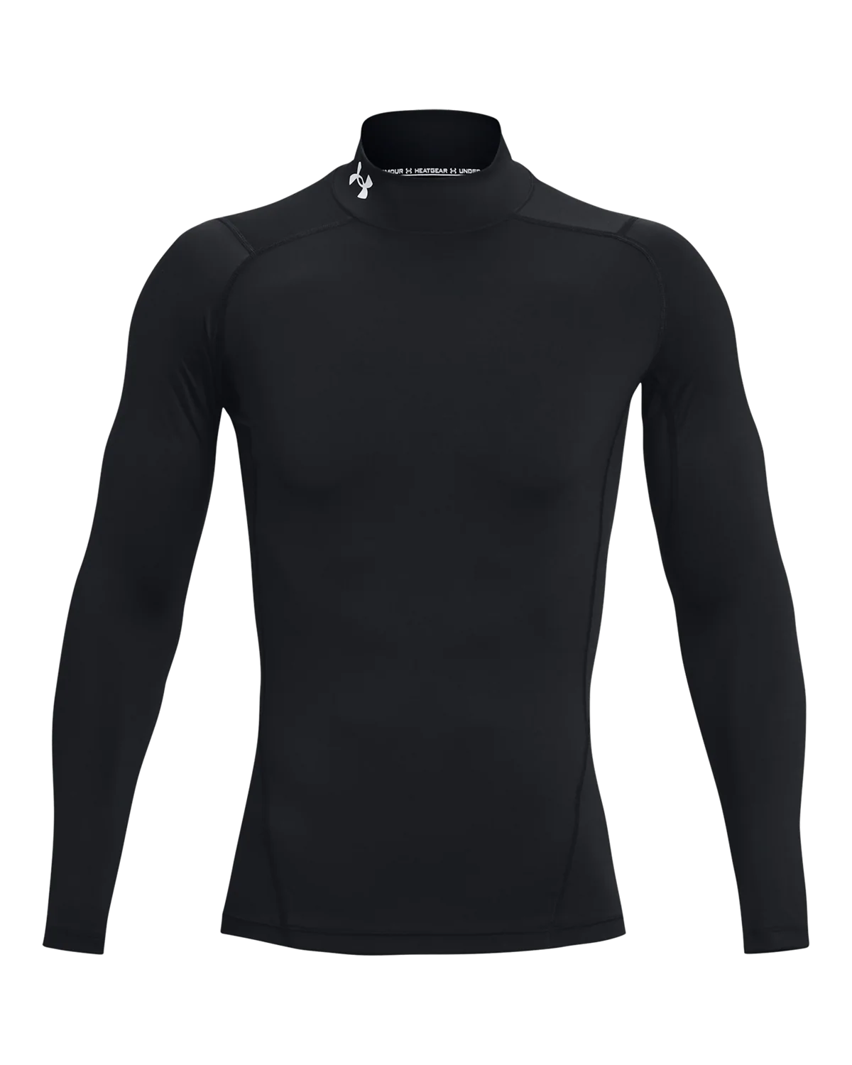Men's HeatGear® Mock Long Sleeve - Image 3